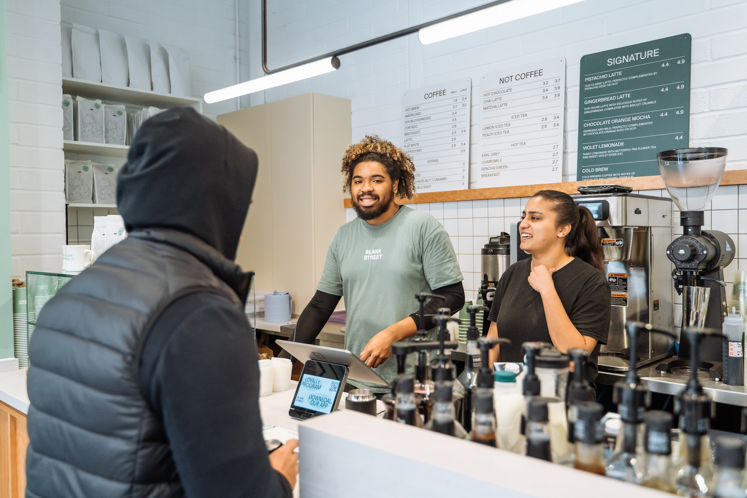 “Blank street” cafe opening. London. Photographer in London Daria Agafonova