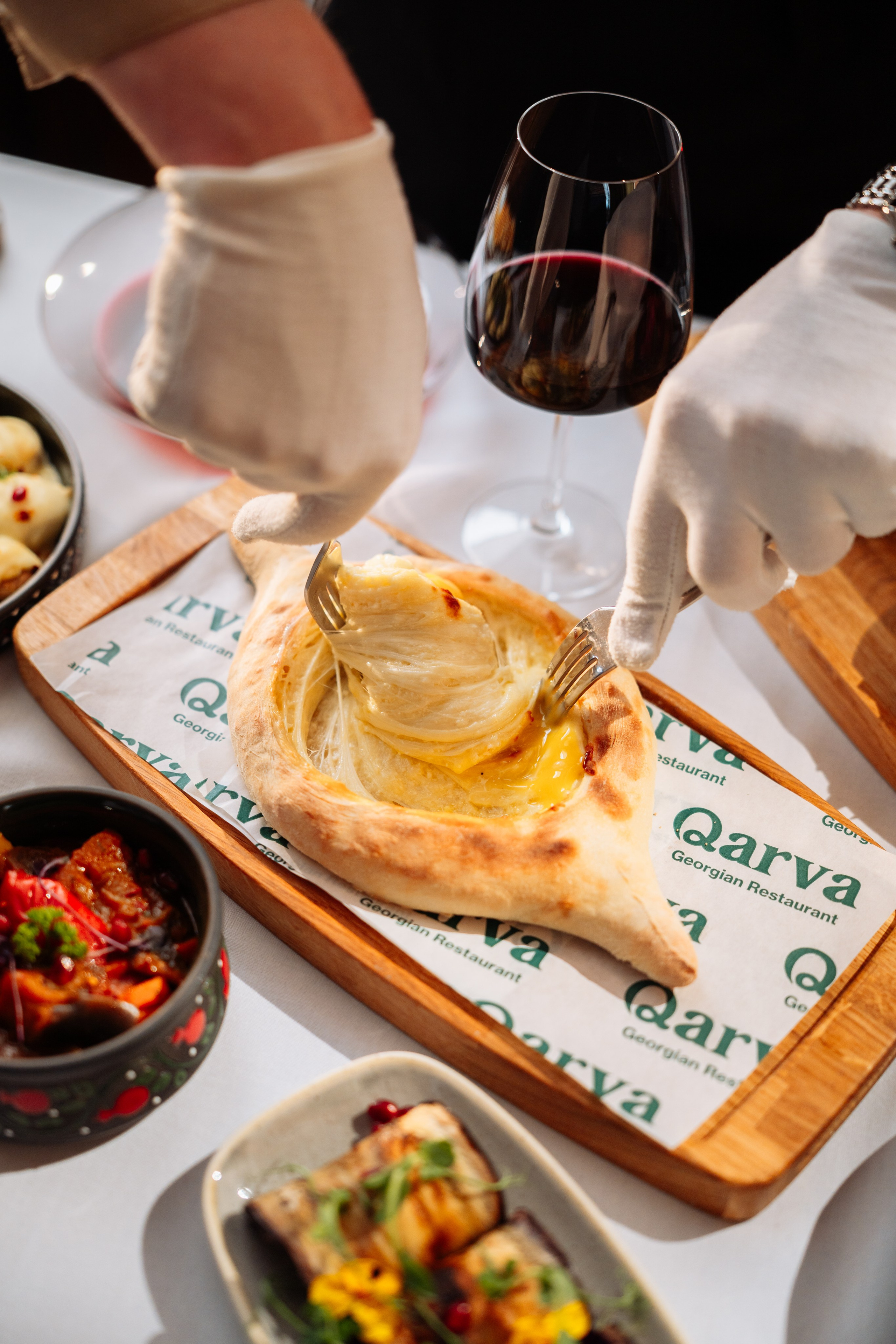 Qarva. Georgian restaurant. Photographer in London Daria Agafonova