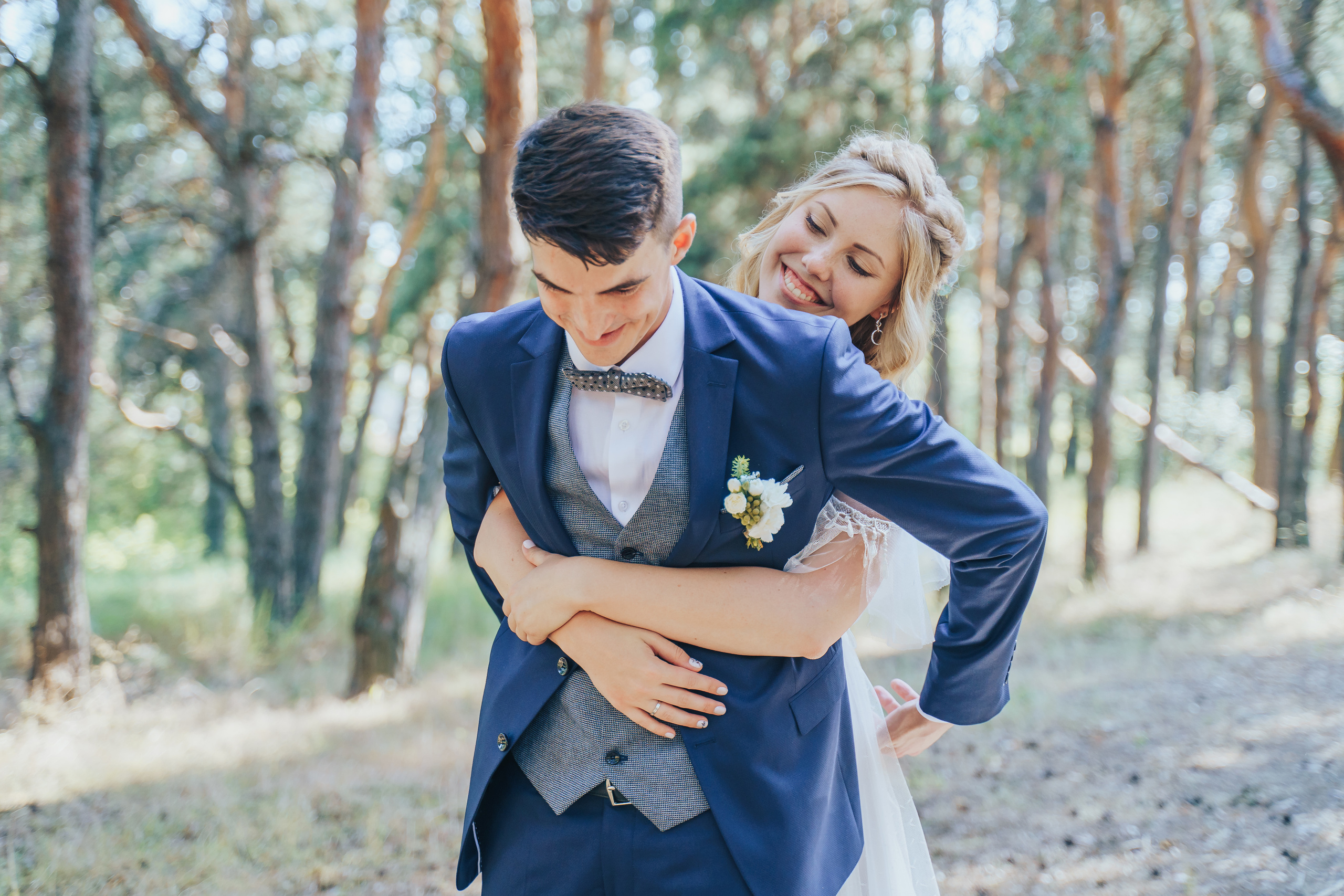 Forest wedding. Maria and Oleksandr. Photographer in London Daria Agafonova
