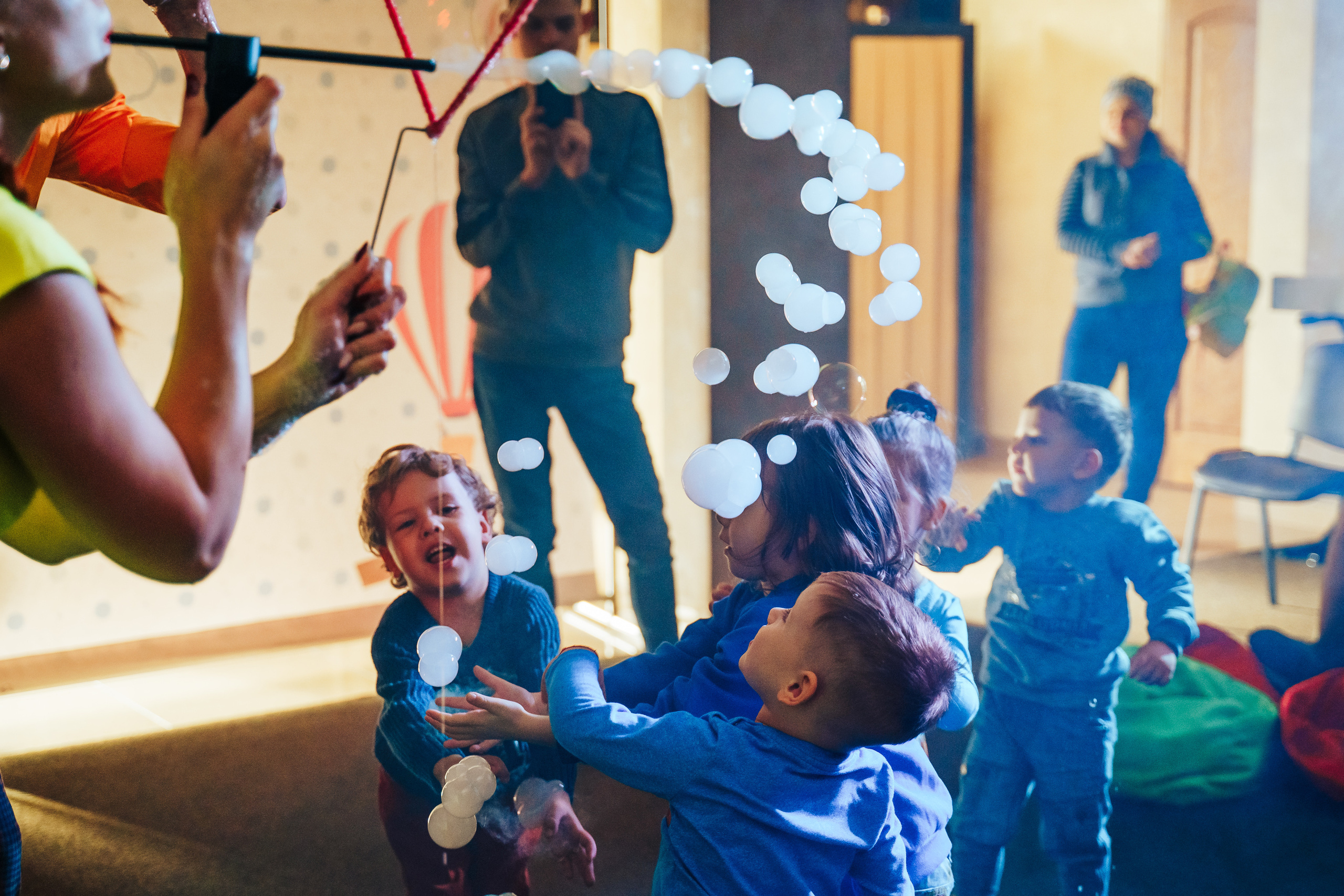 Party for little ones. Photographer in London Daria Agafonova
