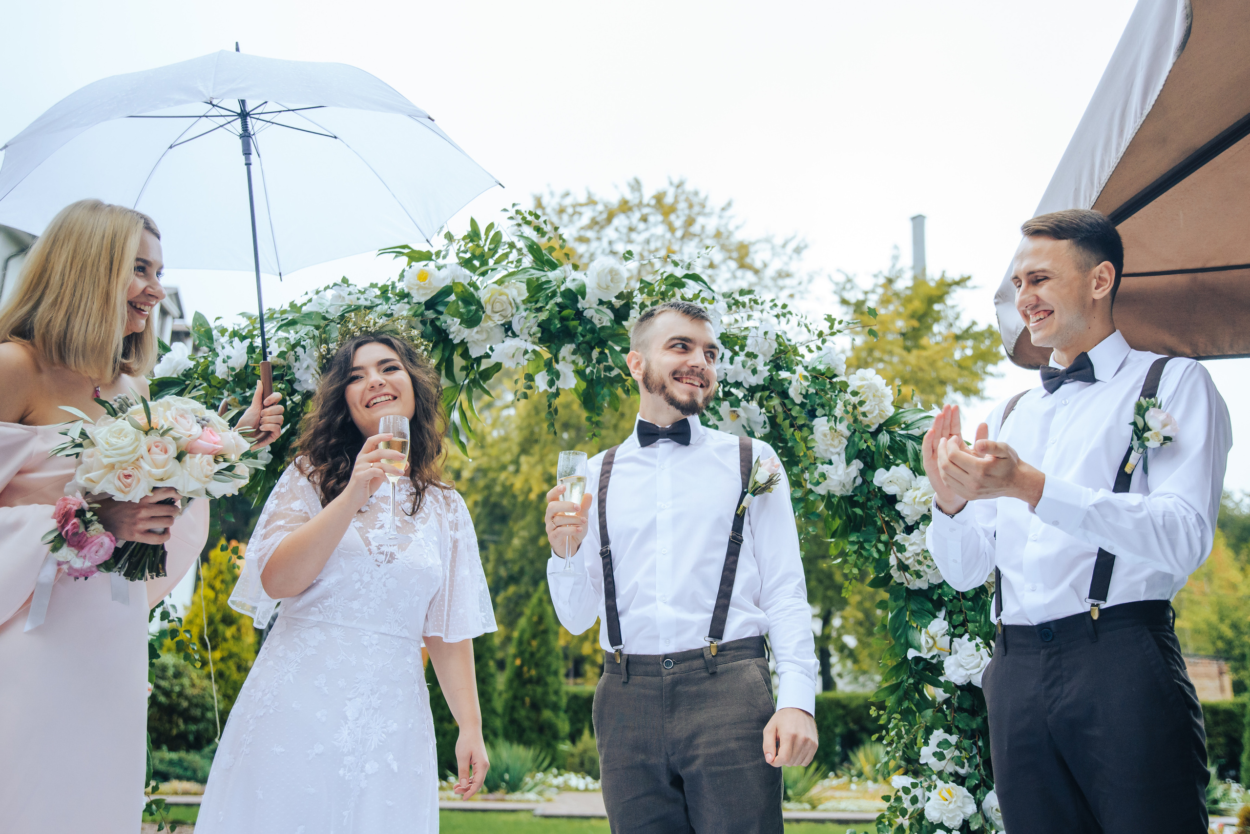 Outdoor wedding. Tanya and Vasya. Photographer in London Daria Agafonova