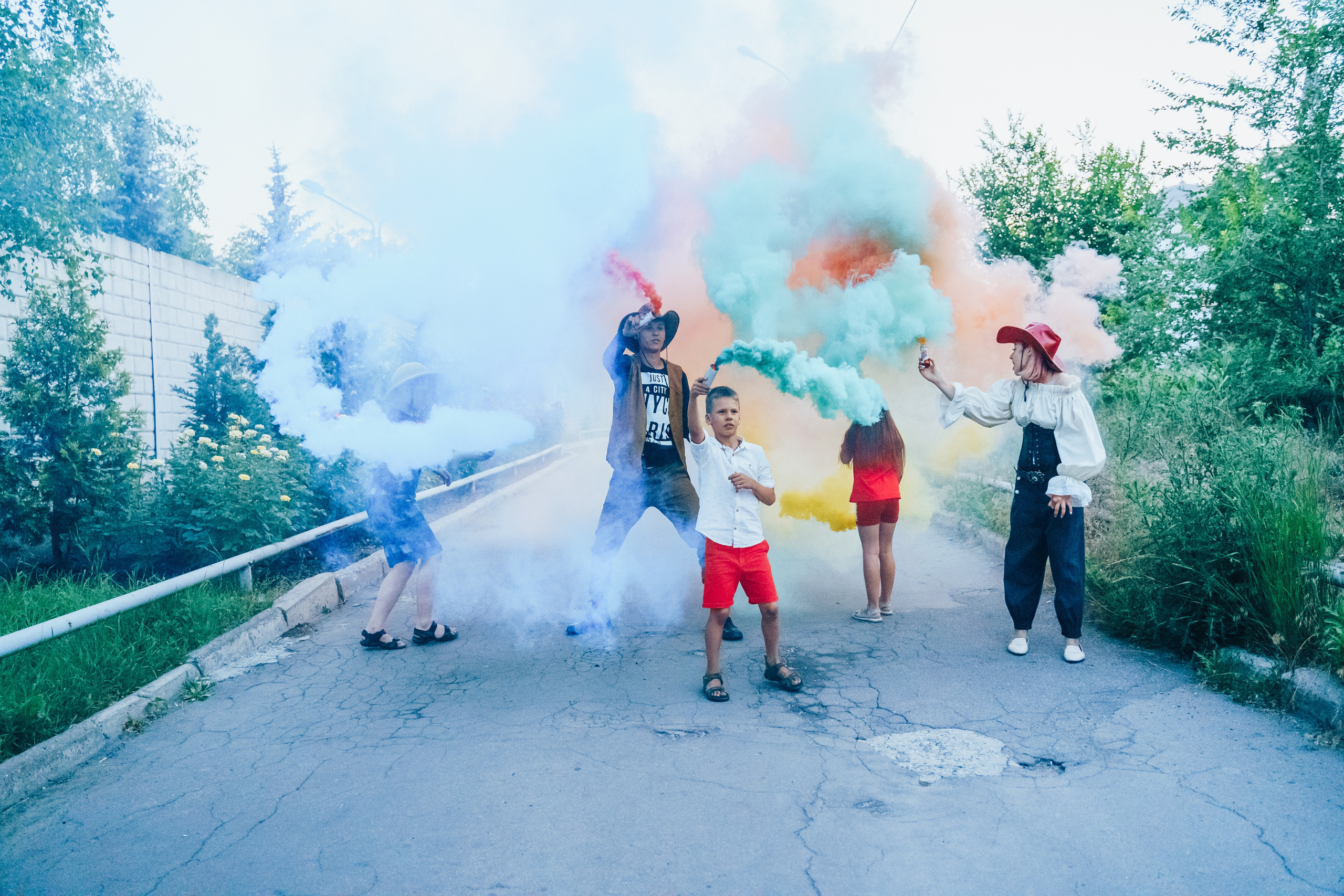 Сhildren’s outdoor birthday party. Photographer in London Daria Agafonova