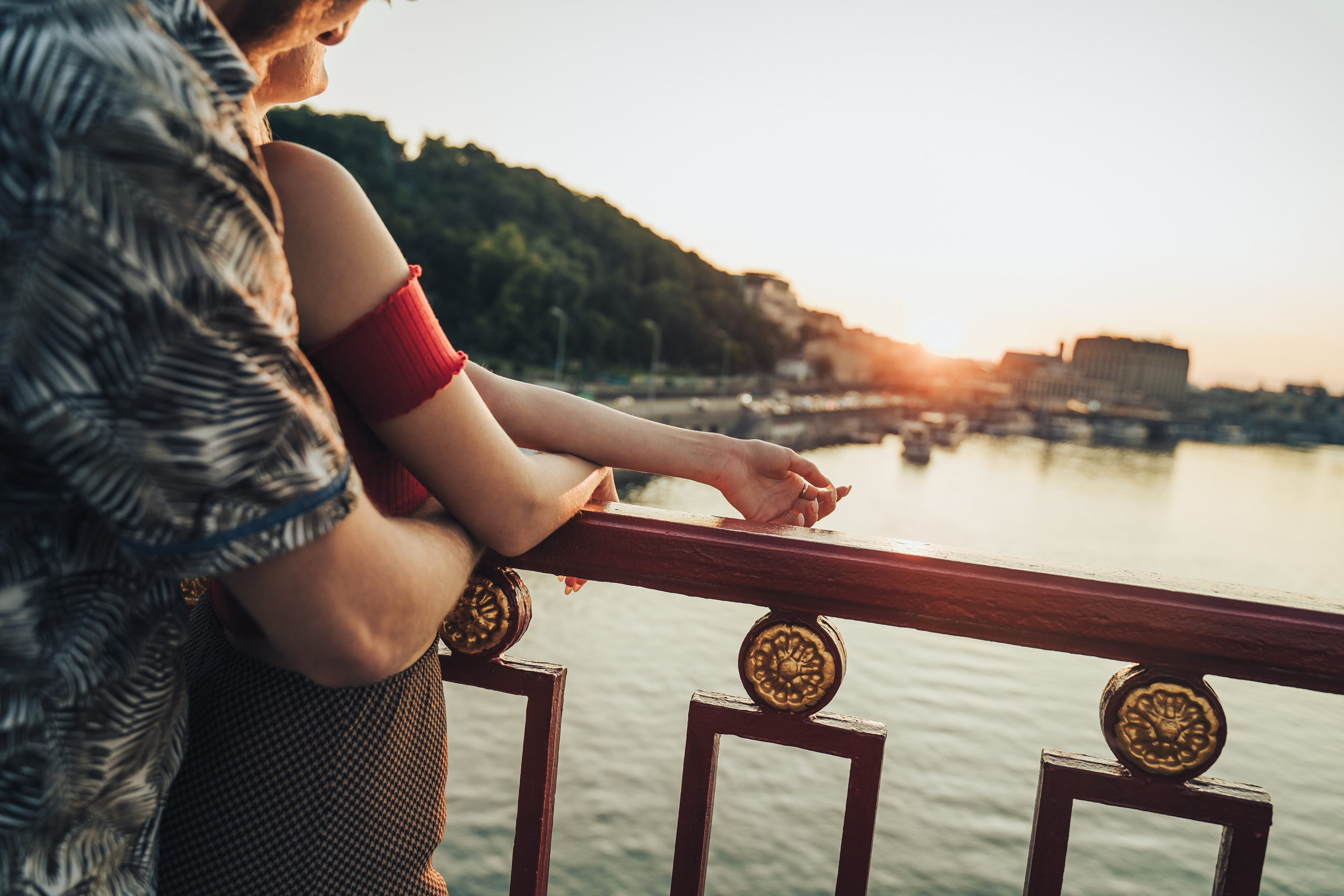 Beautiful sunset. Photographer in London Daria Agafonova