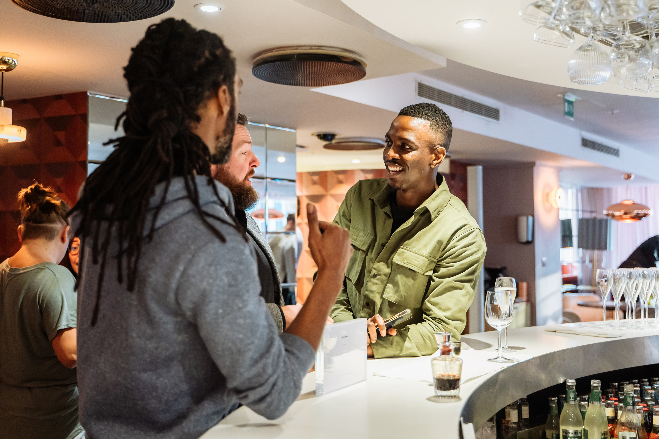 Jiminny business update event. London. Photographer in London Daria Agafonova