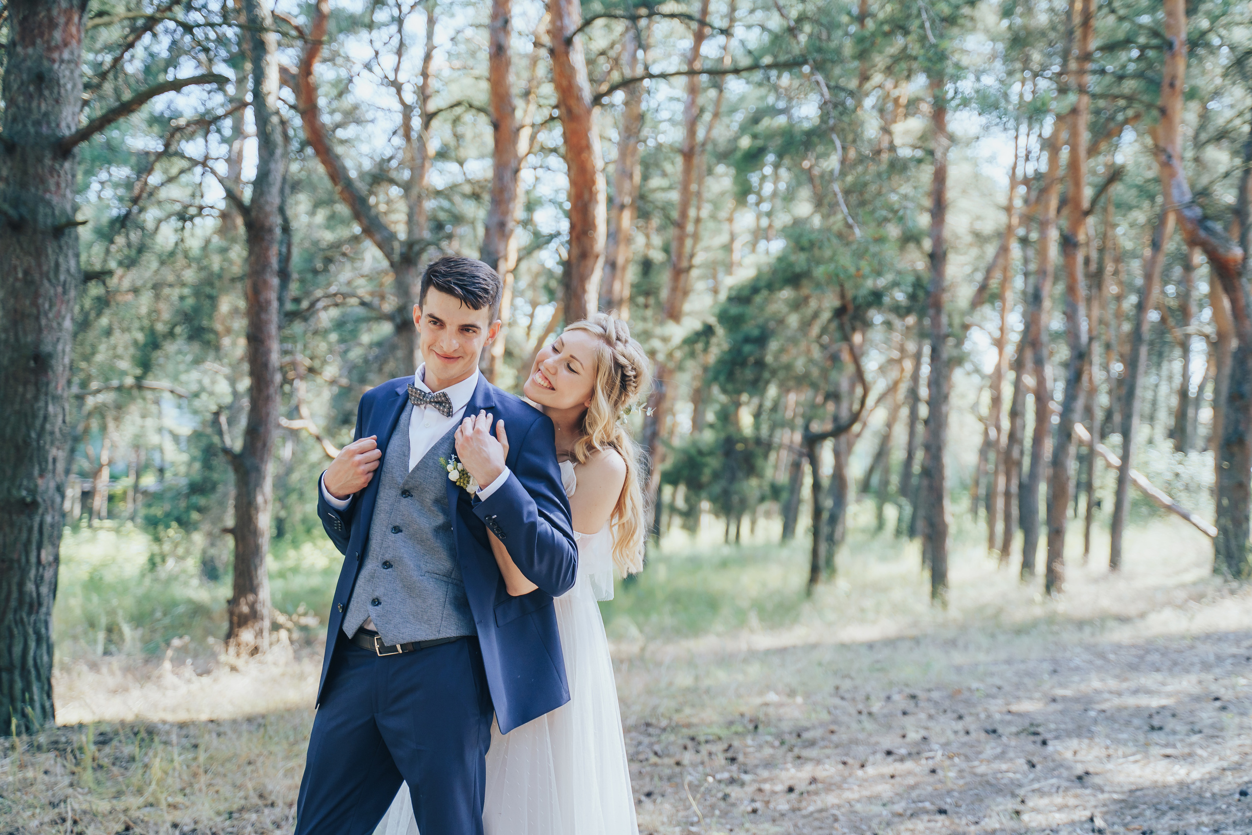 Forest wedding. Maria and Oleksandr. Photographer in London Daria Agafonova