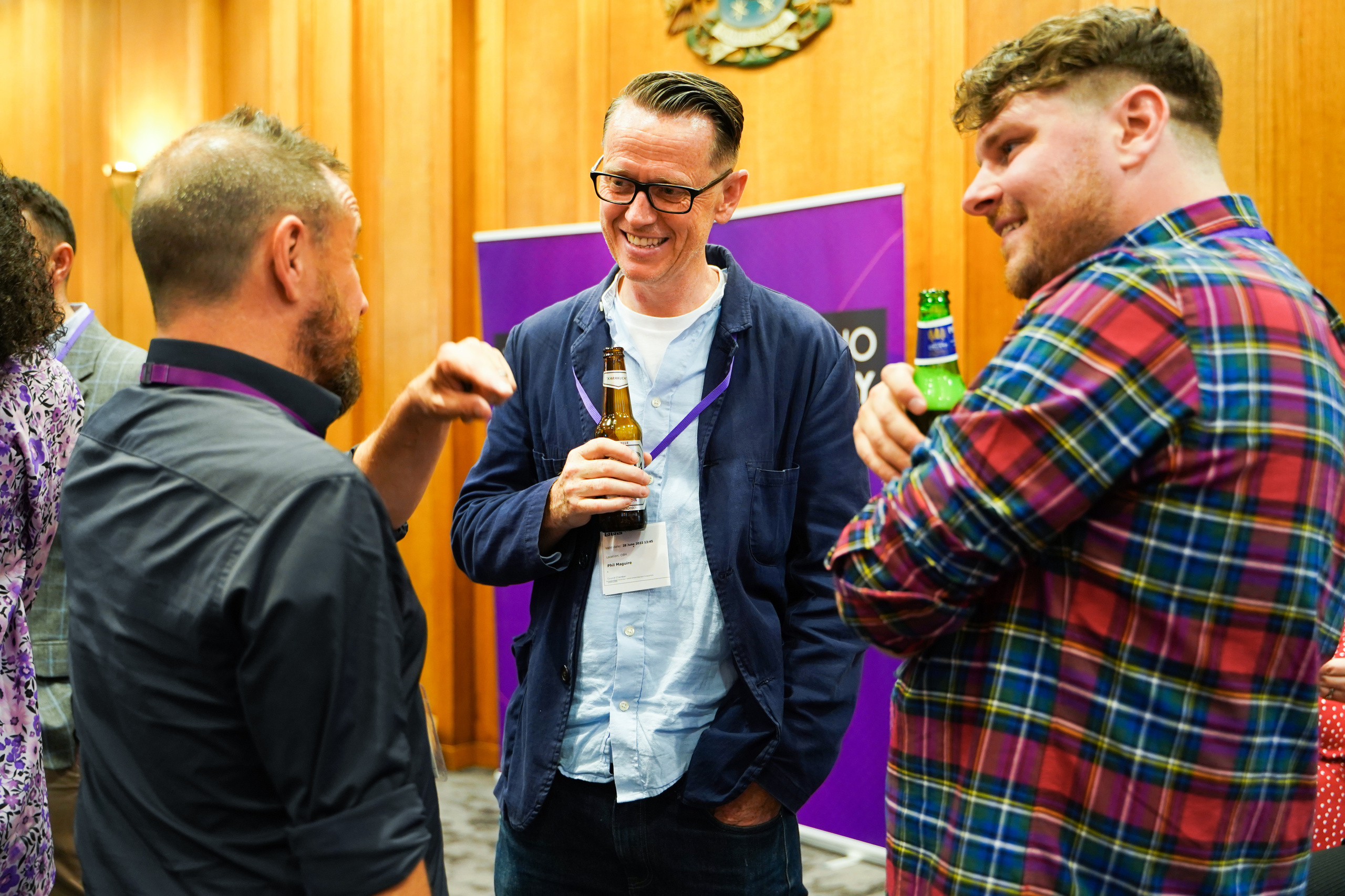 The radio academy mentoring program graduation. London. Photographer in London Daria Agafonova