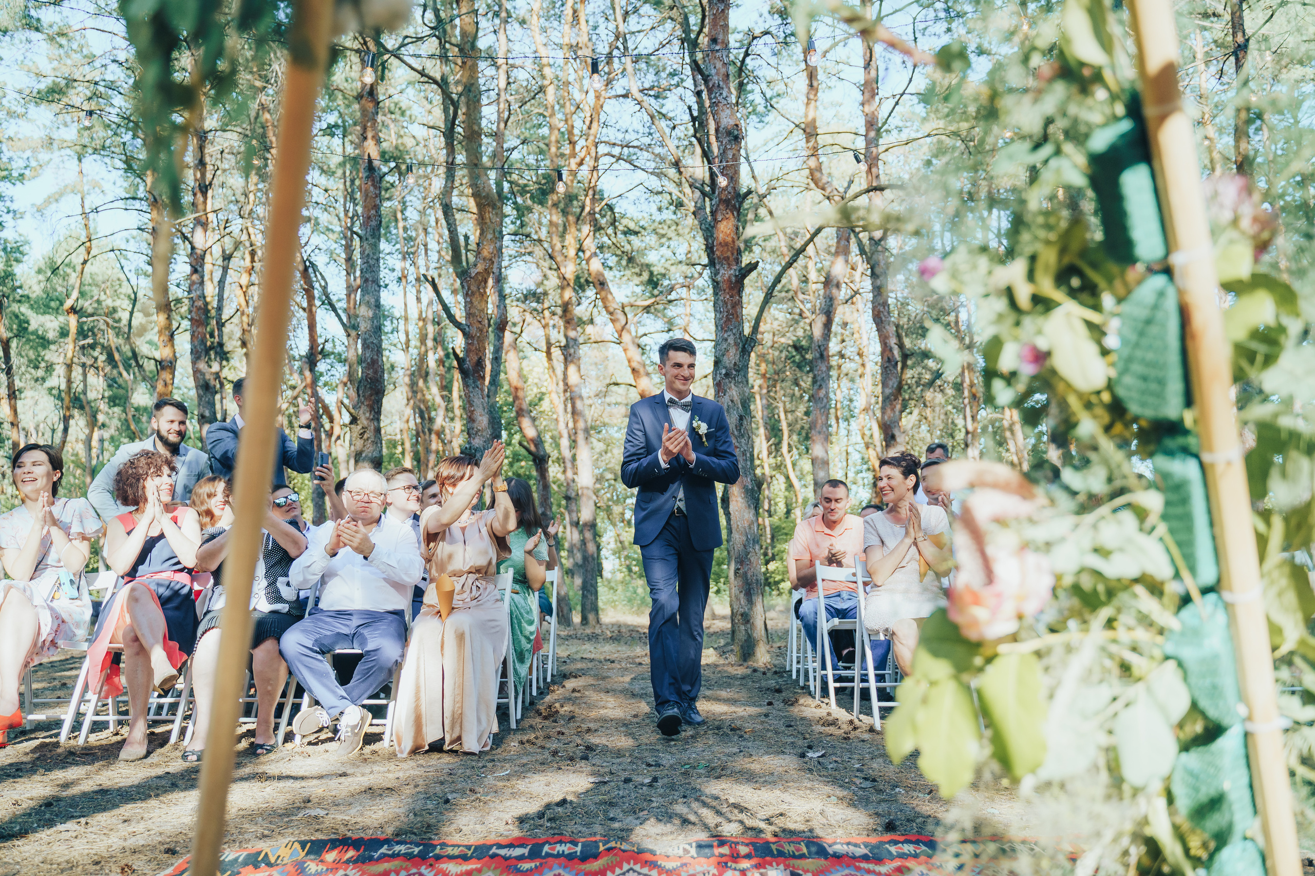 Forest wedding. Maria and Oleksandr. Photographer in London Daria Agafonova