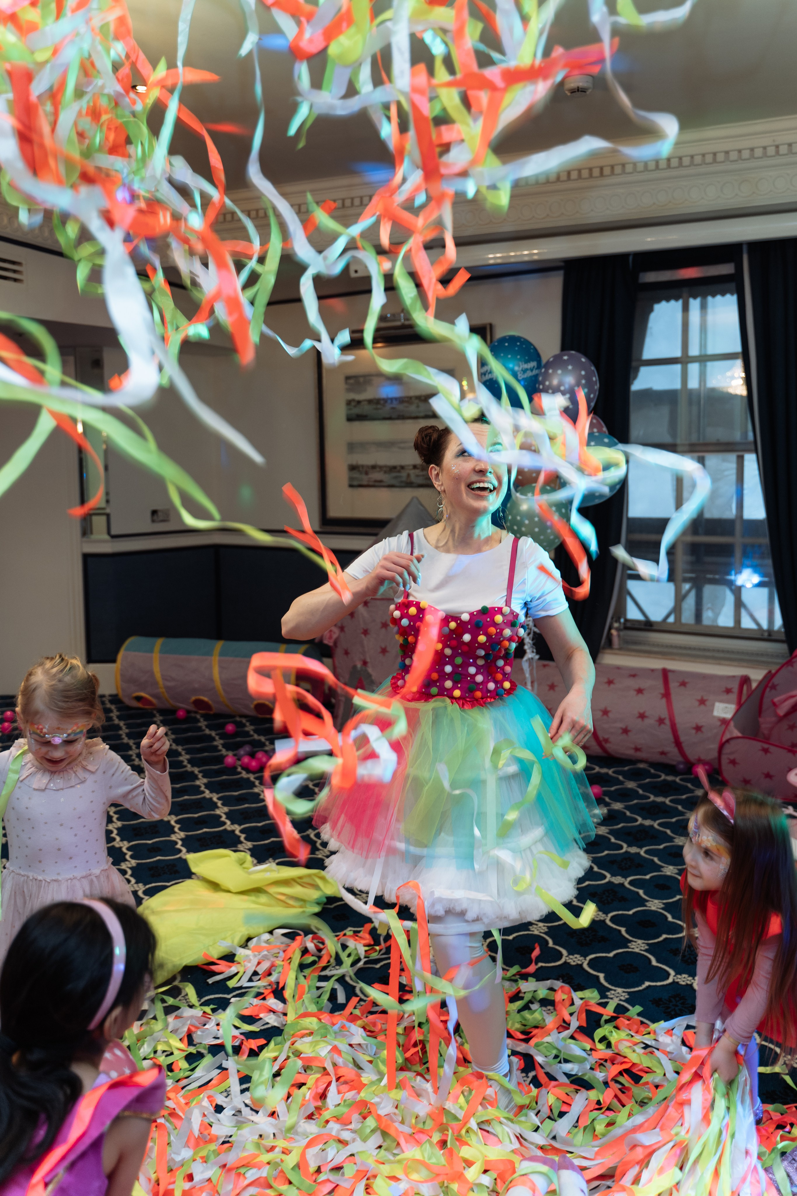 Peppa Pig Birthday party. Photographer in London Daria Agafonova