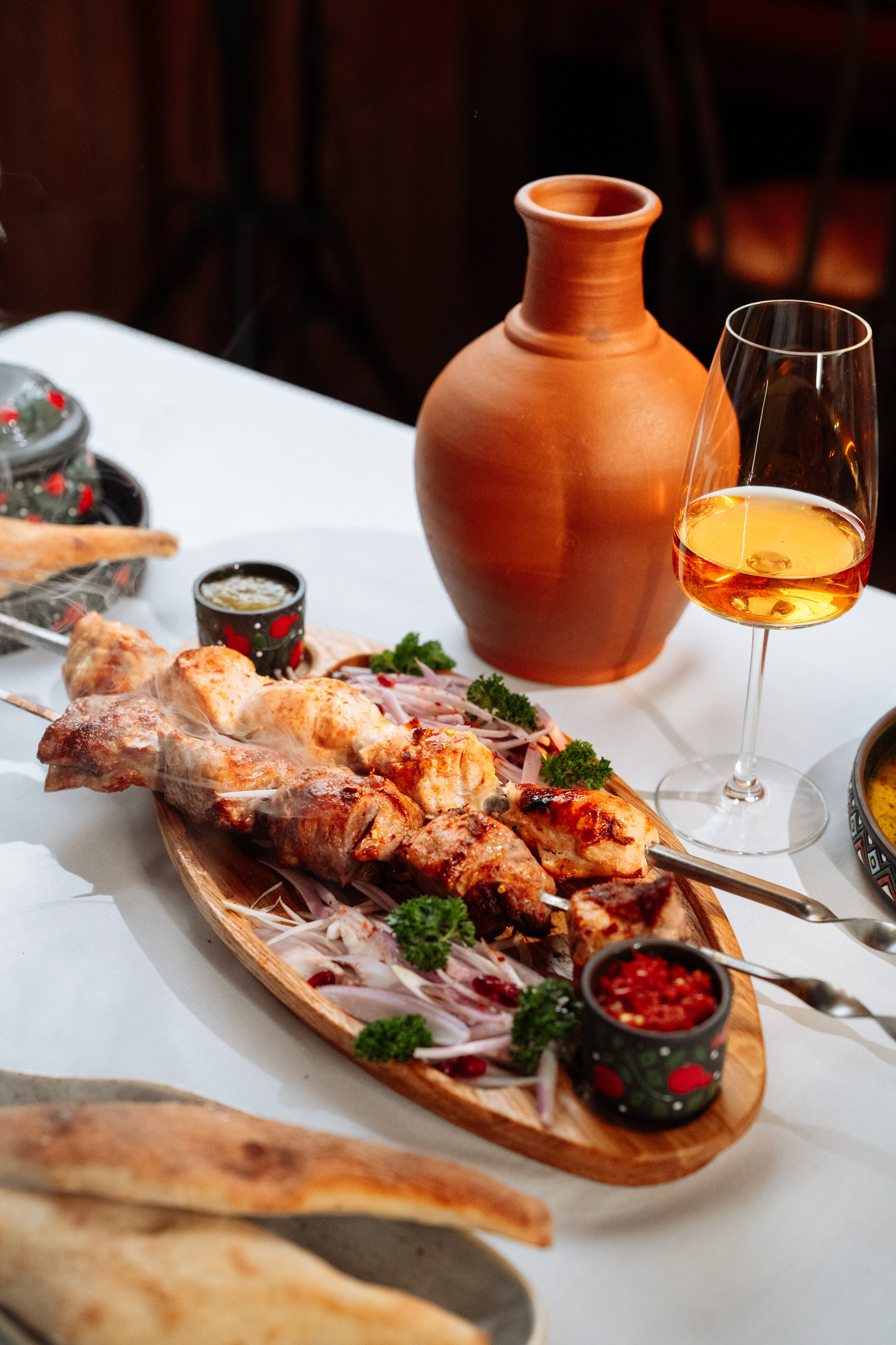 Qarva. Georgian restaurant. Photographer in London Daria Agafonova