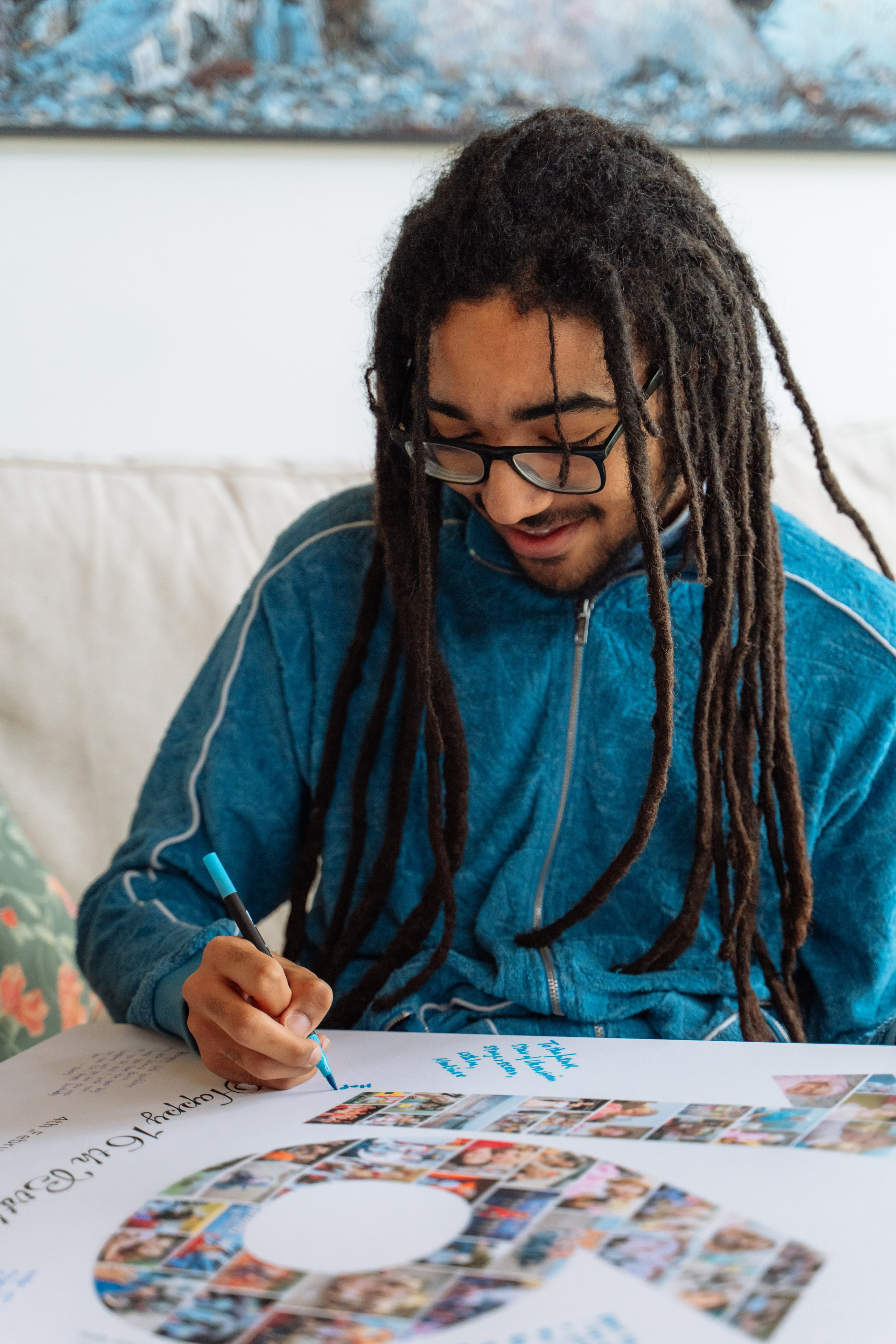 Home Birthday party. Photographer in London Daria Agafonova