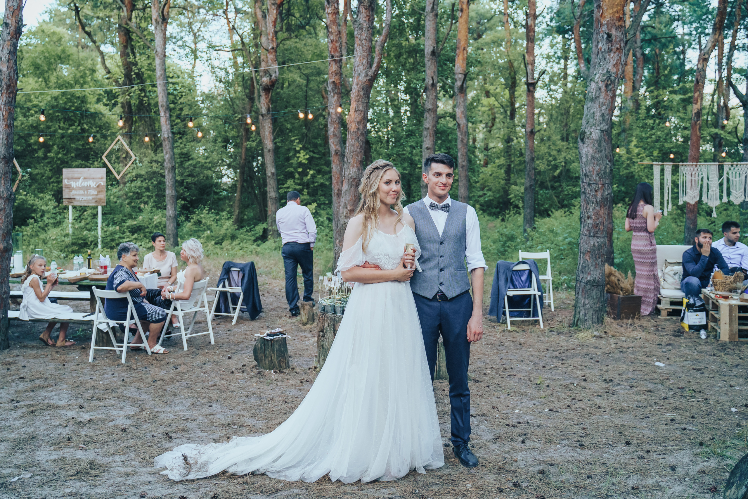Forest wedding. Maria and Oleksandr. Photographer in London Daria Agafonova