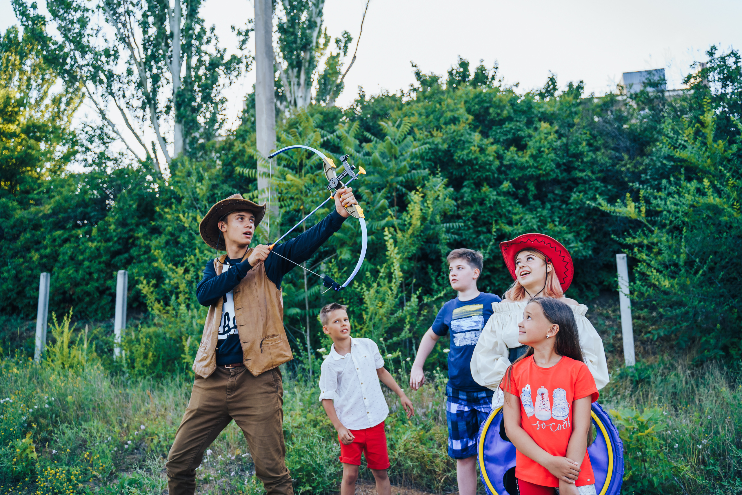 Сhildren’s outdoor birthday party. Photographer in London Daria Agafonova
