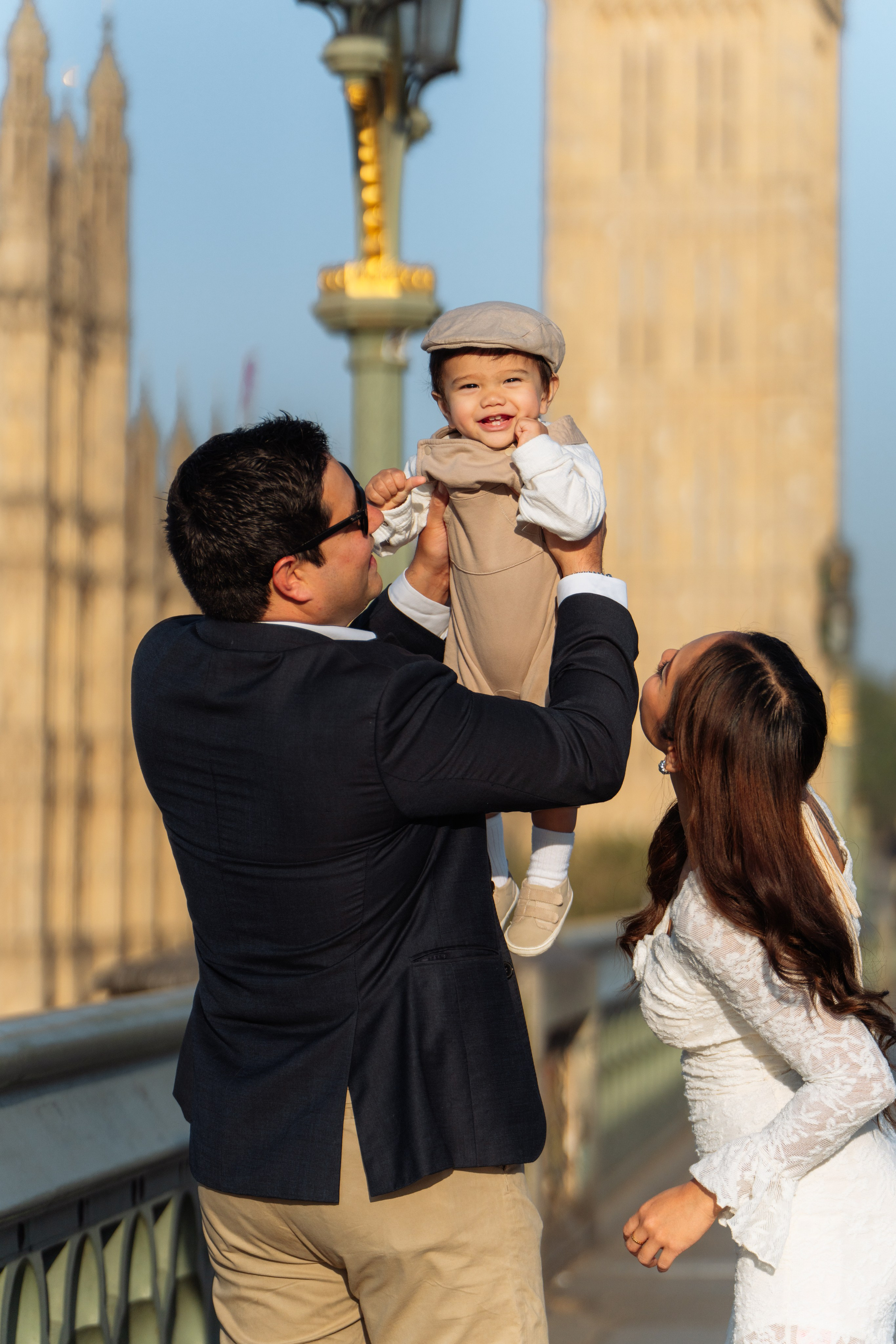 Early morning by the Big Ben. Photographer in London Daria Agafonova