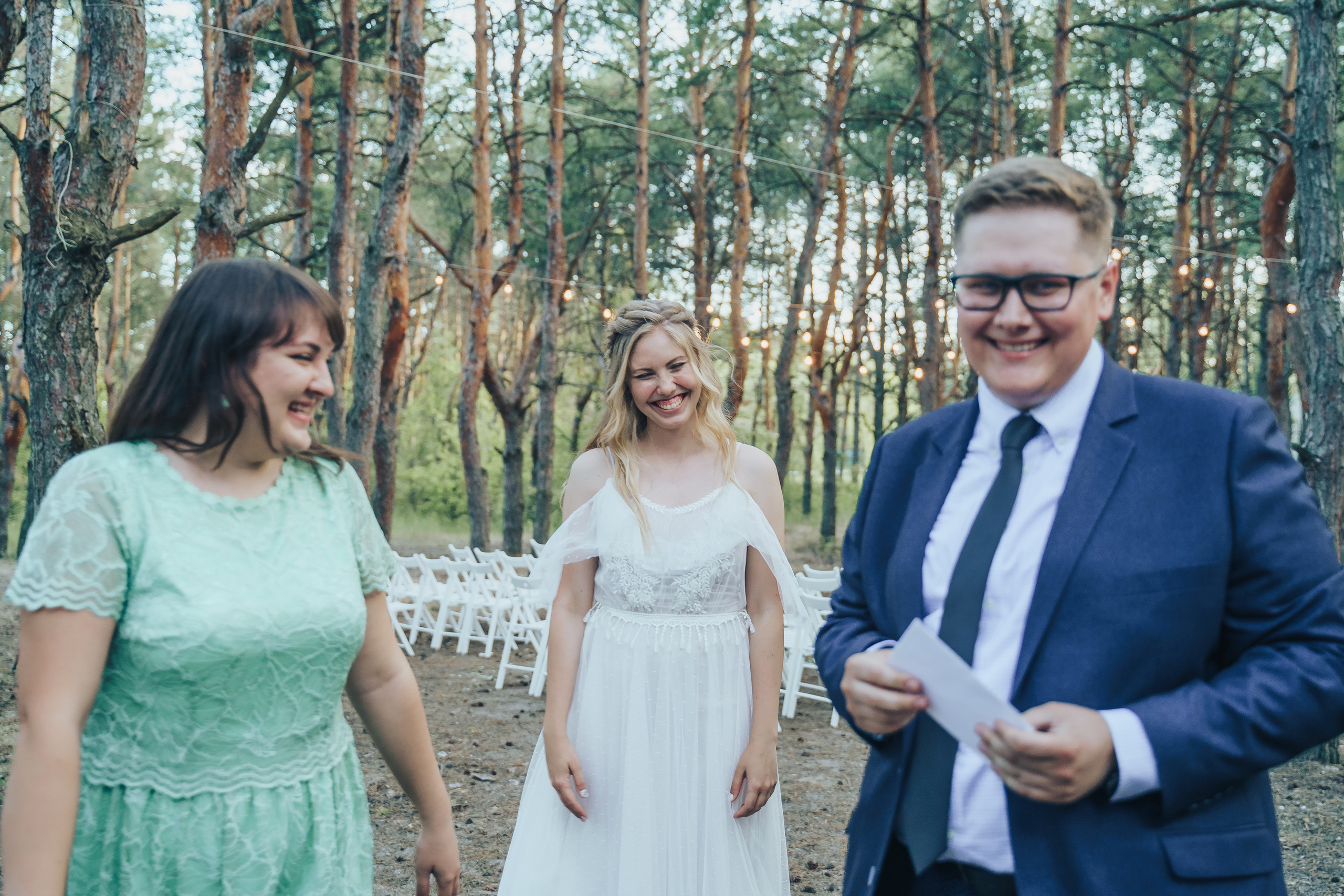 Forest wedding. Maria and Oleksandr. Photographer in London Daria Agafonova