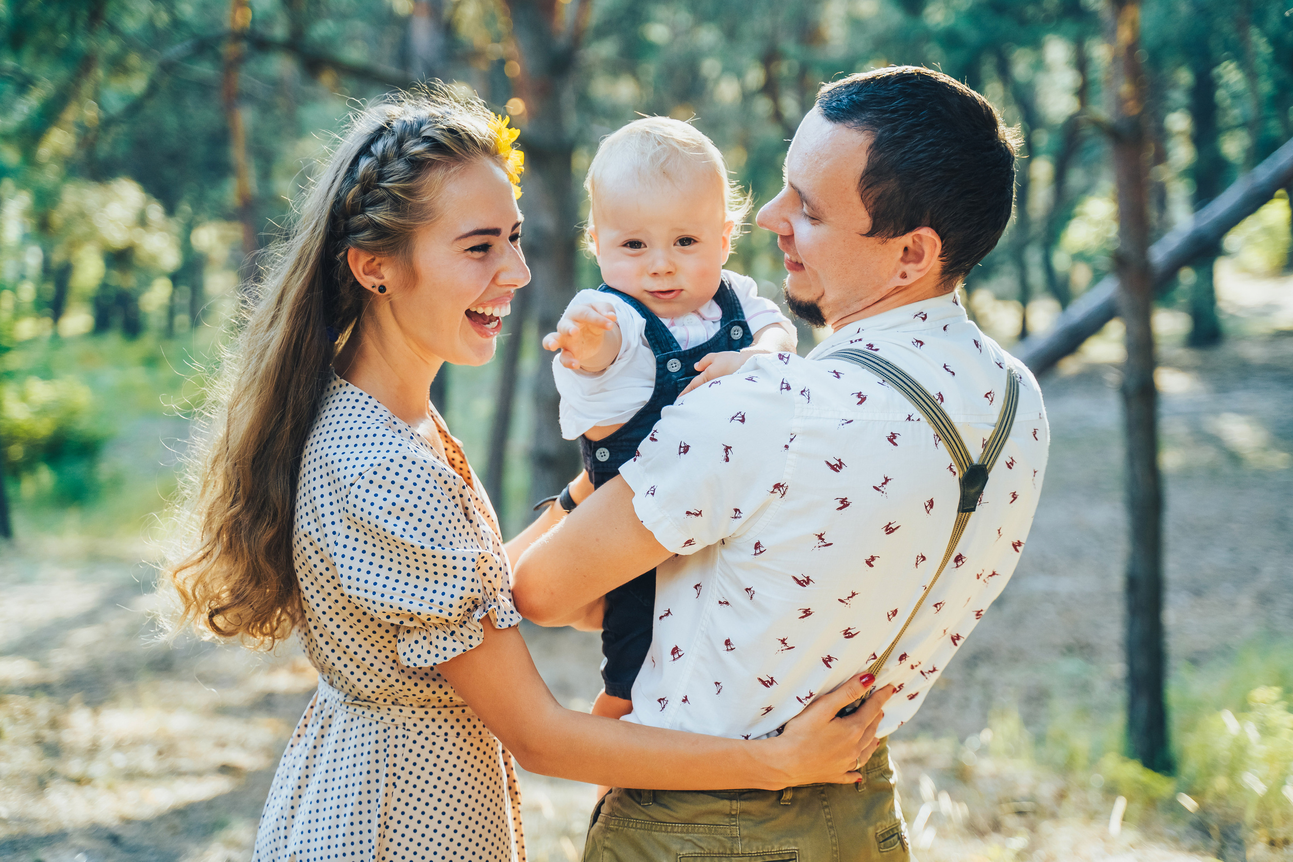 Family is where love grows. Photographer in London Daria Agafonova