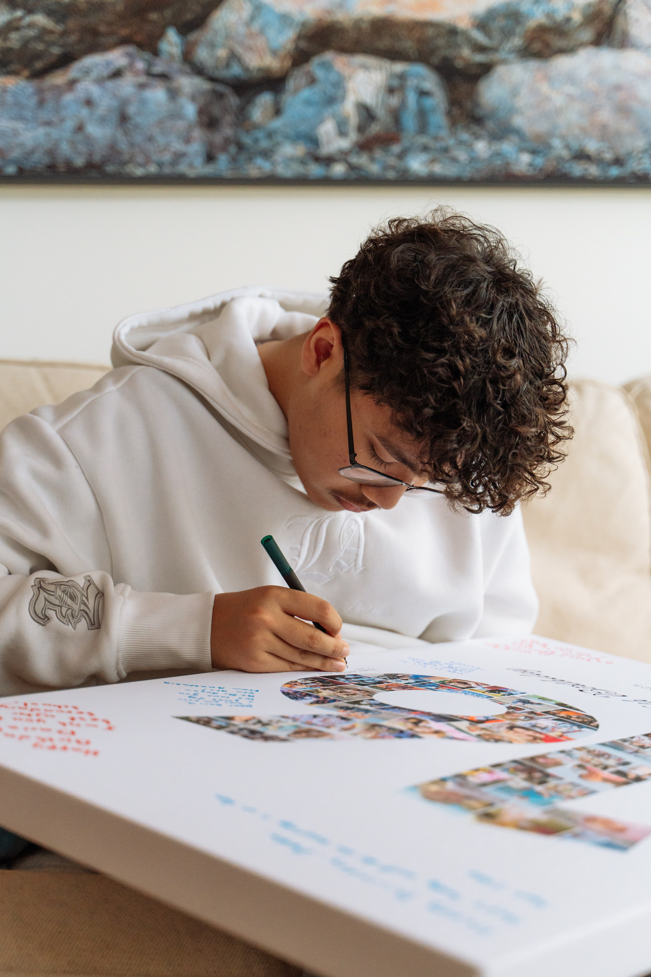 Home Birthday party. Photographer in London Daria Agafonova