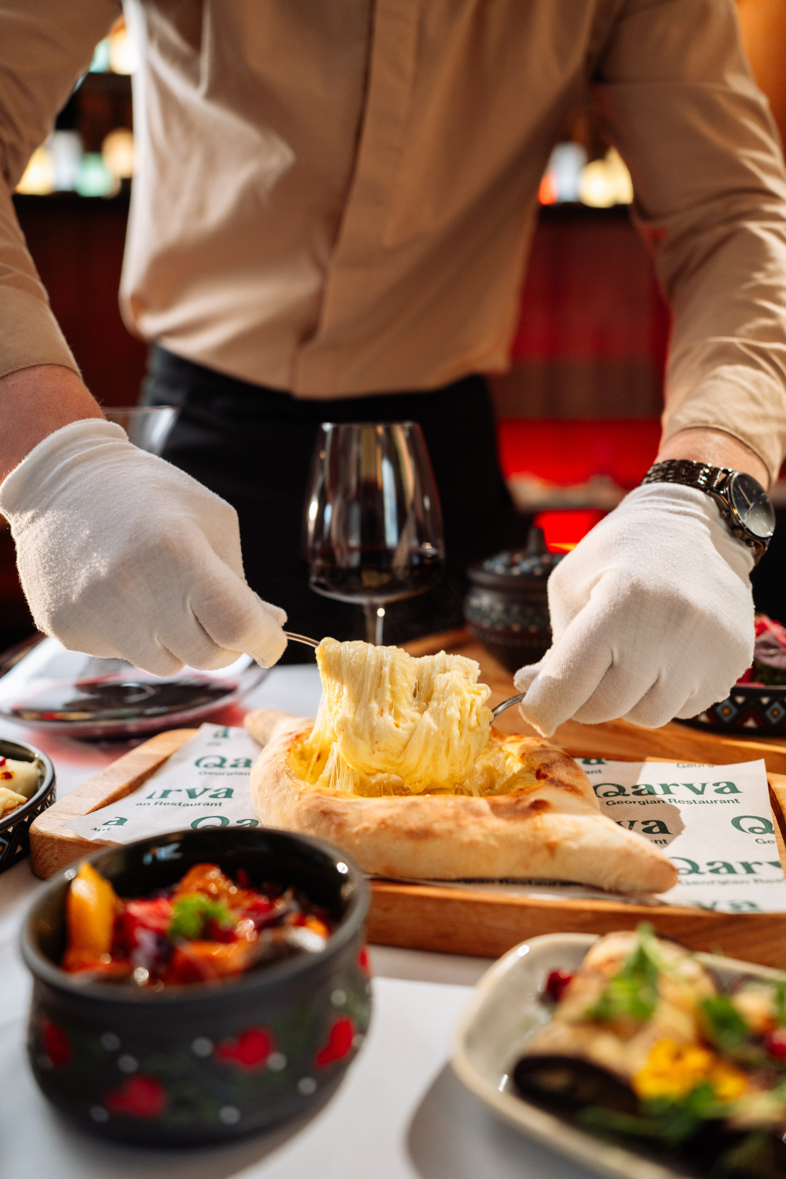 Qarva. Georgian restaurant. Photographer in London Daria Agafonova