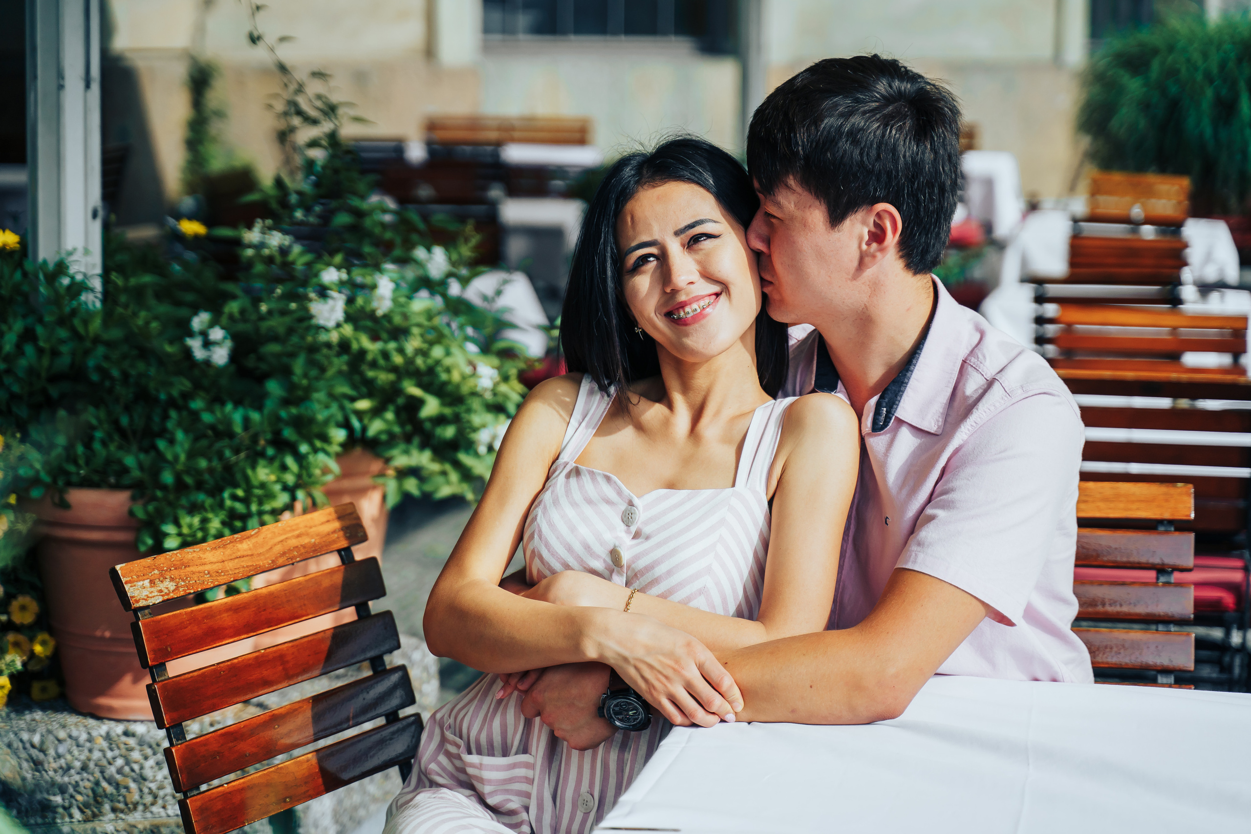 Love story in Germany. Photographer in London Daria Agafonova