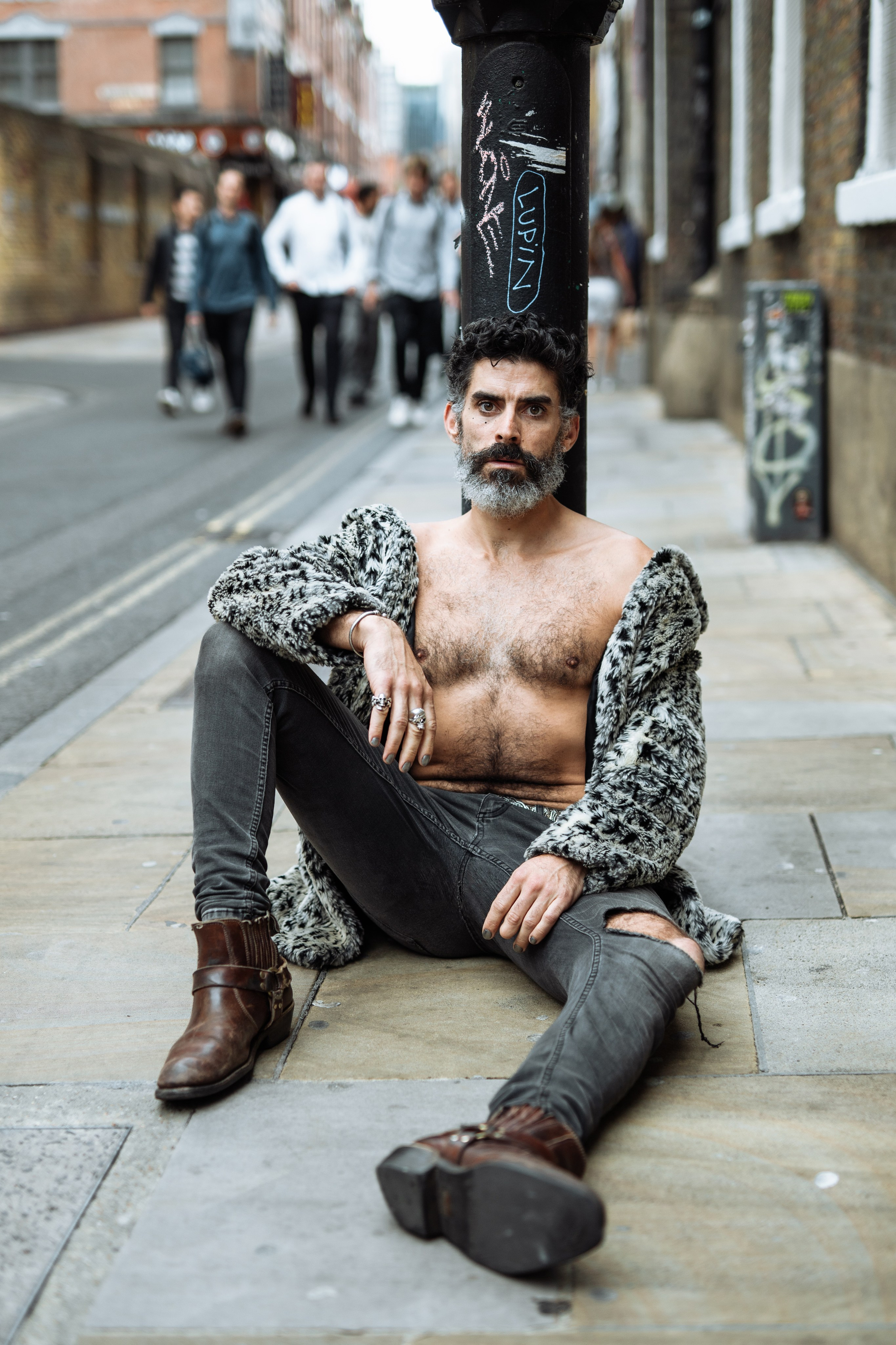 A Man of Character. Photographer in London Daria Agafonova