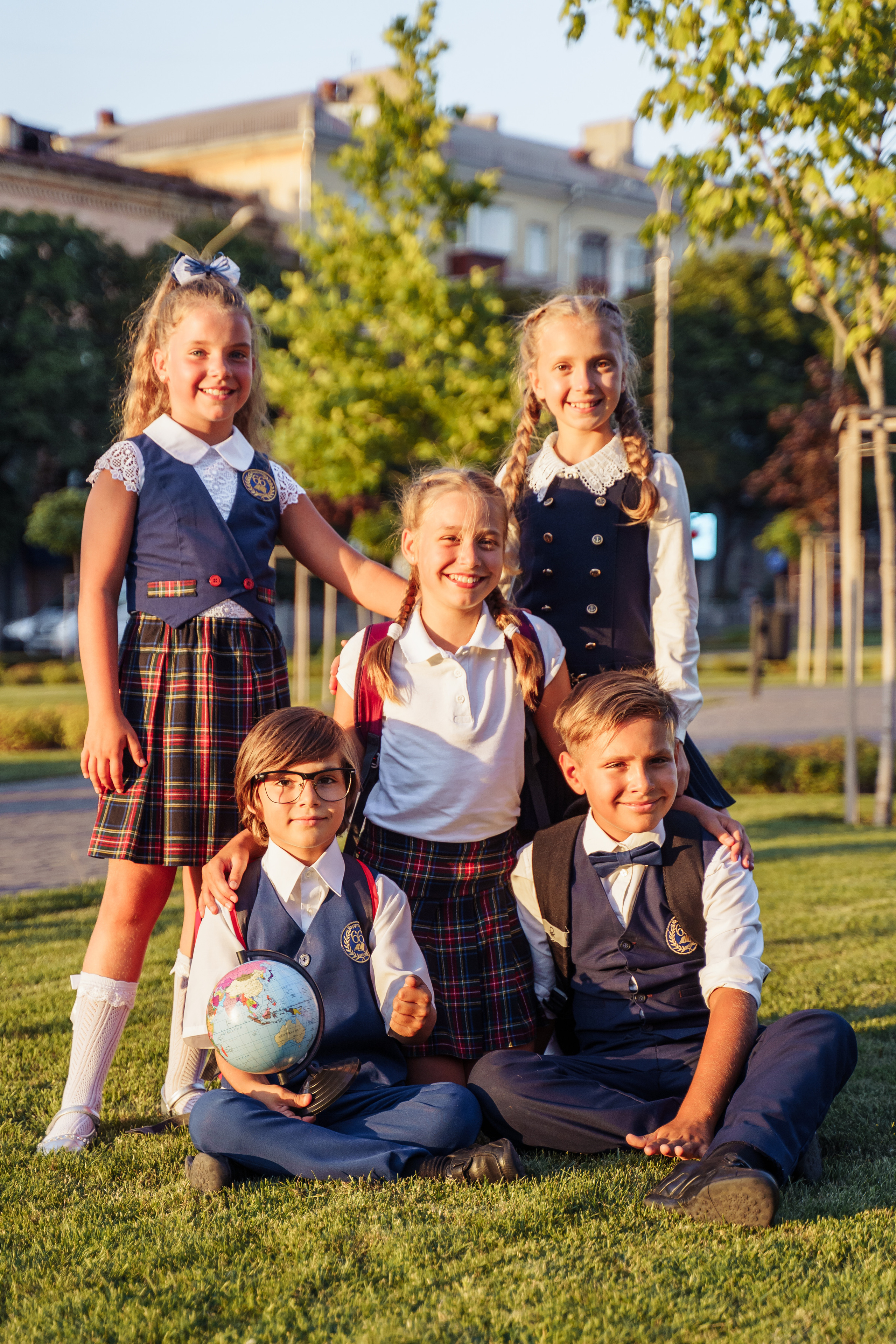 End of year portraits. School. Photographer in London Daria Agafonova