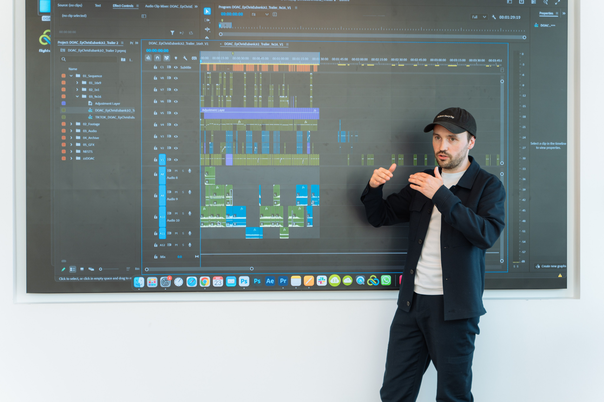 Podcast Masterclass. Red Bull. London. Photographer in London Daria Agafonova