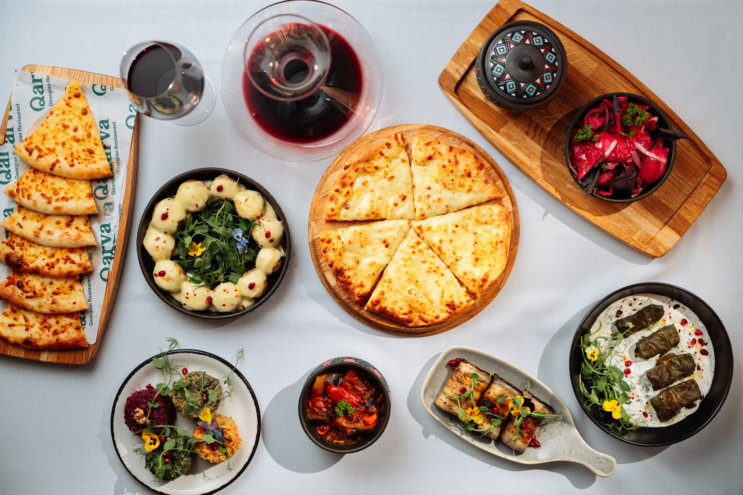 Qarva. Georgian restaurant. Photographer in London Daria Agafonova