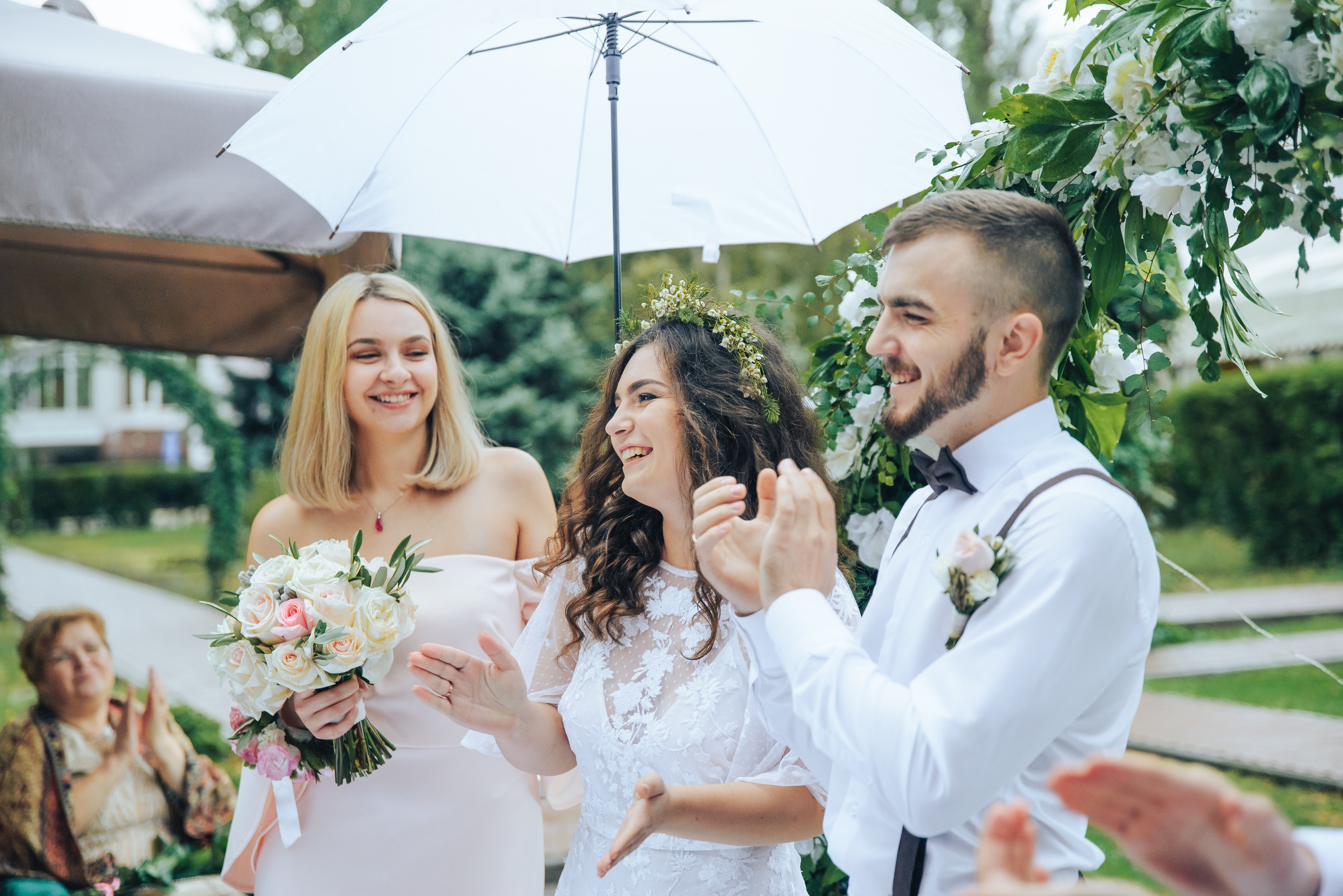 Outdoor wedding. Tanya and Vasya. Photographer in London Daria Agafonova