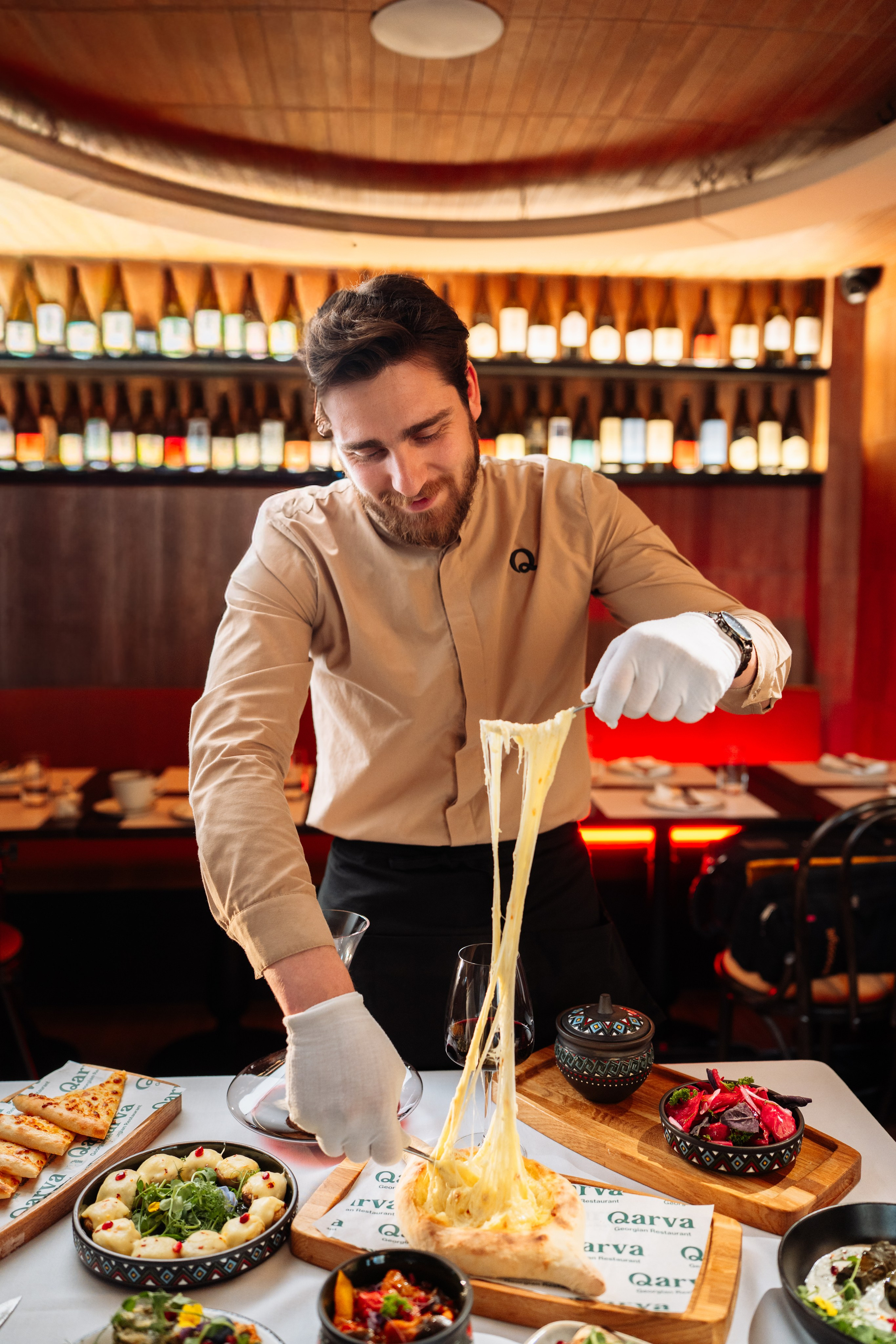 Qarva. Georgian restaurant. Photographer in London Daria Agafonova
