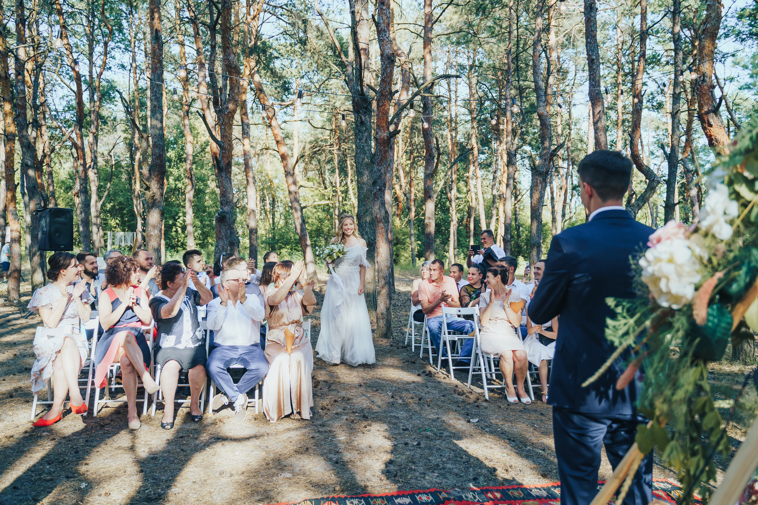 Forest wedding. Maria and Oleksandr. Photographer in London Daria Agafonova