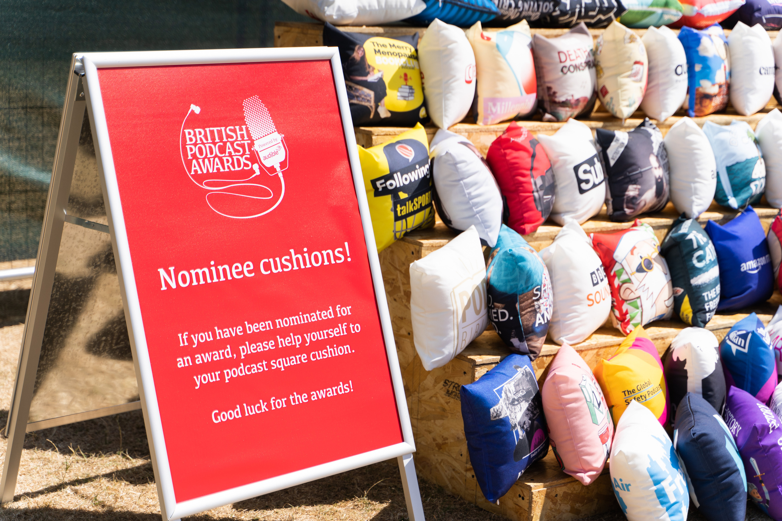 British podcast awards. London. Photographer in London Daria Agafonova