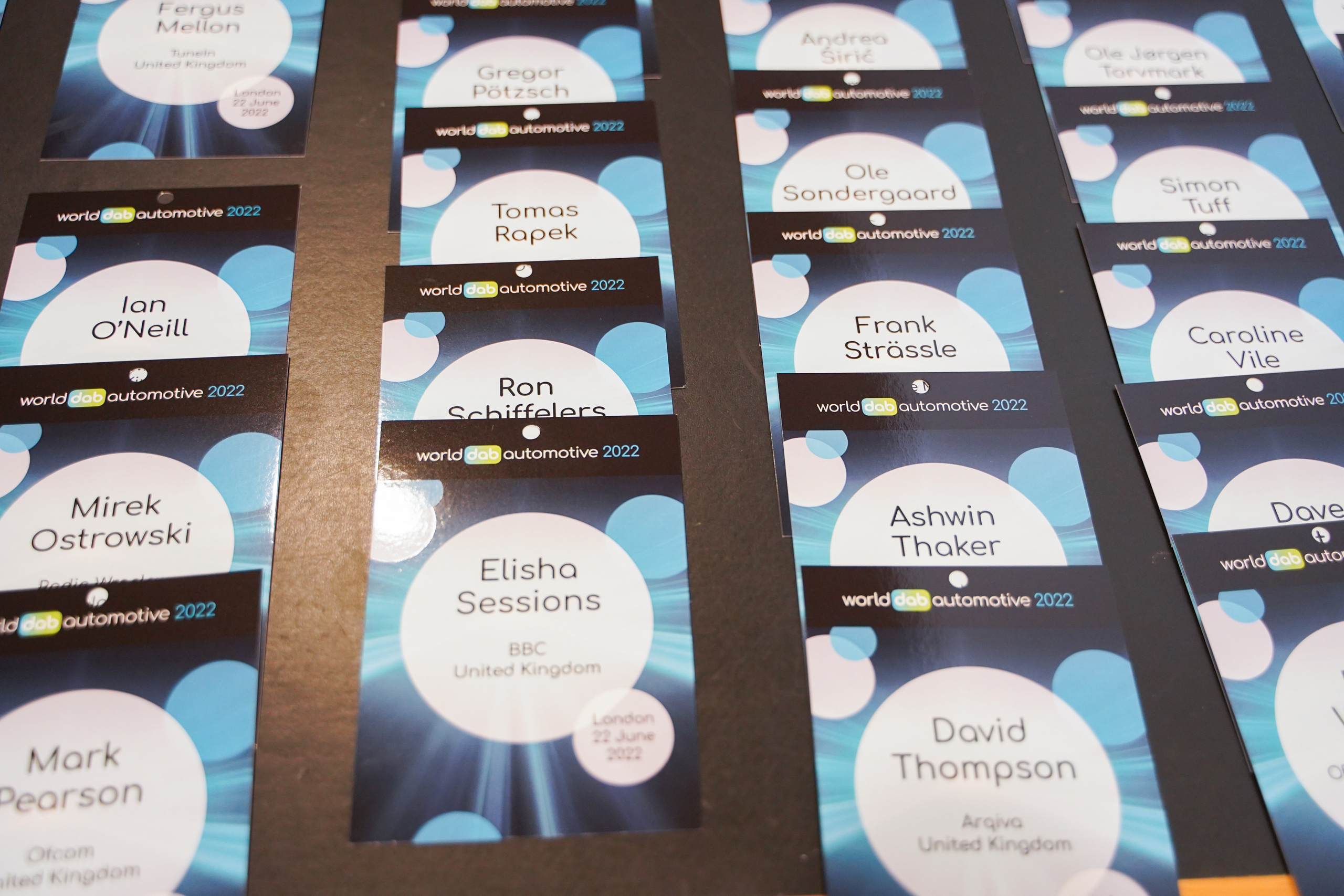 WorldDAB Automotive conference. London. Photographer in London Daria Agafonova