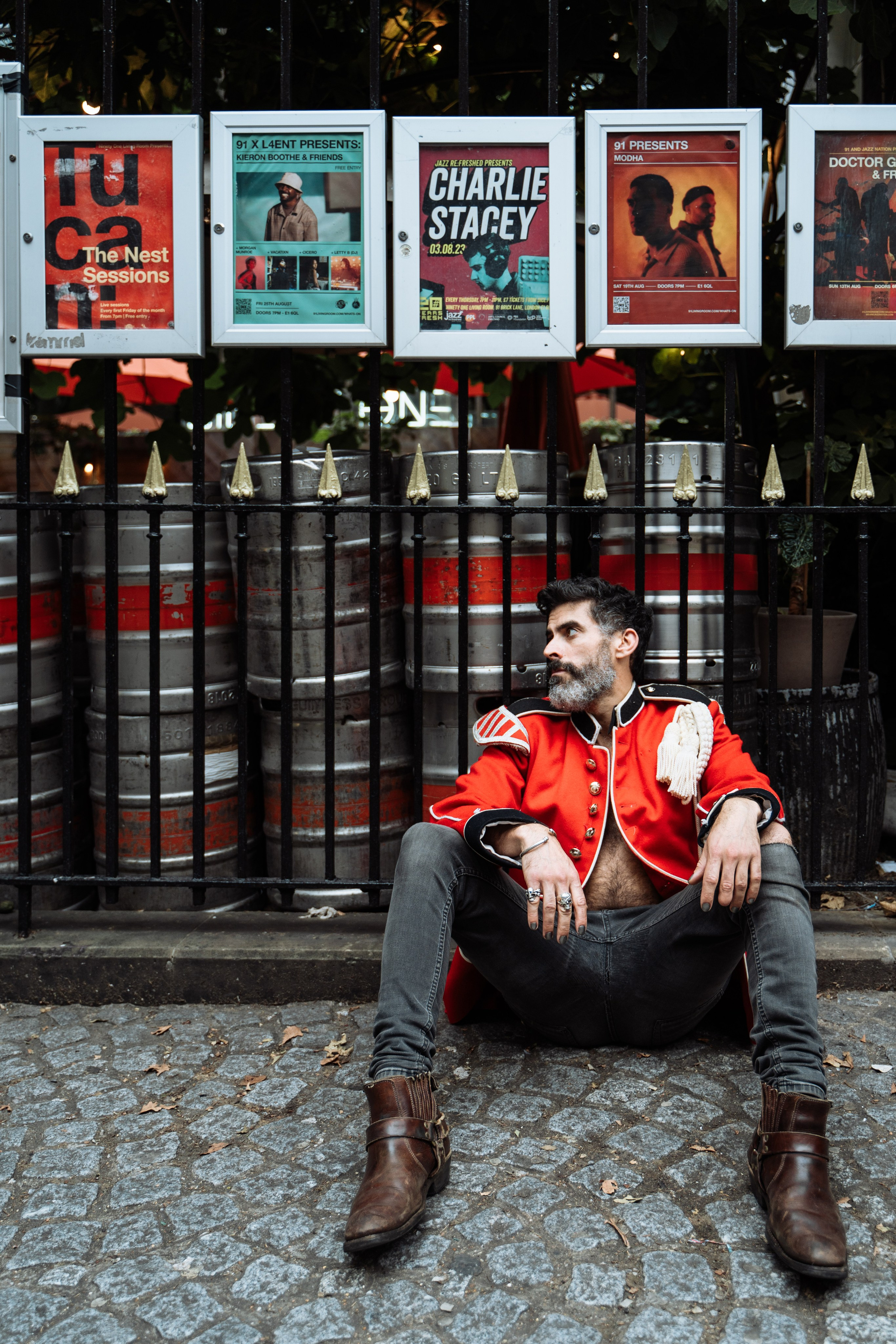 A Man of Character. Photographer in London Daria Agafonova