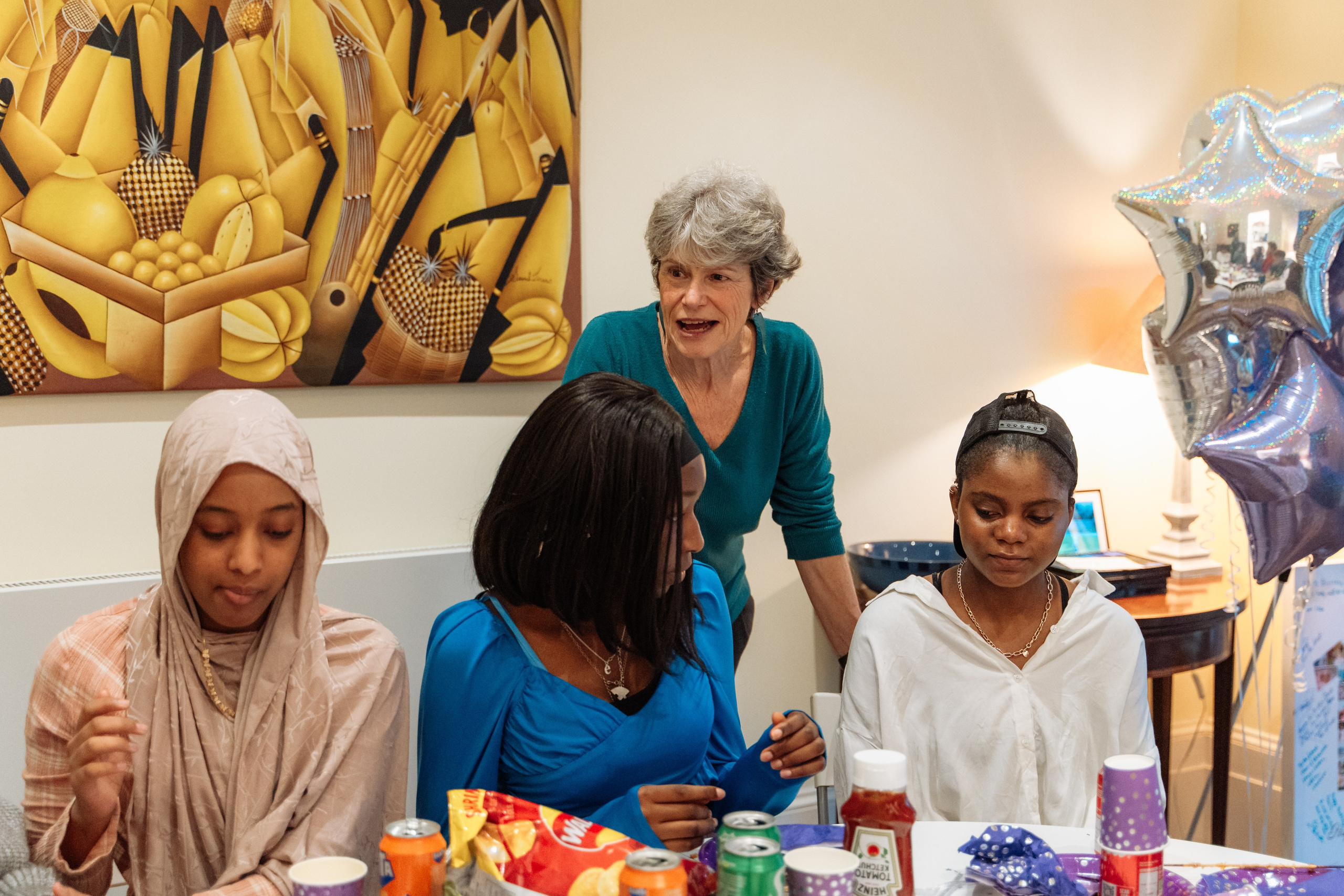 Home Birthday party. Photographer in London Daria Agafonova