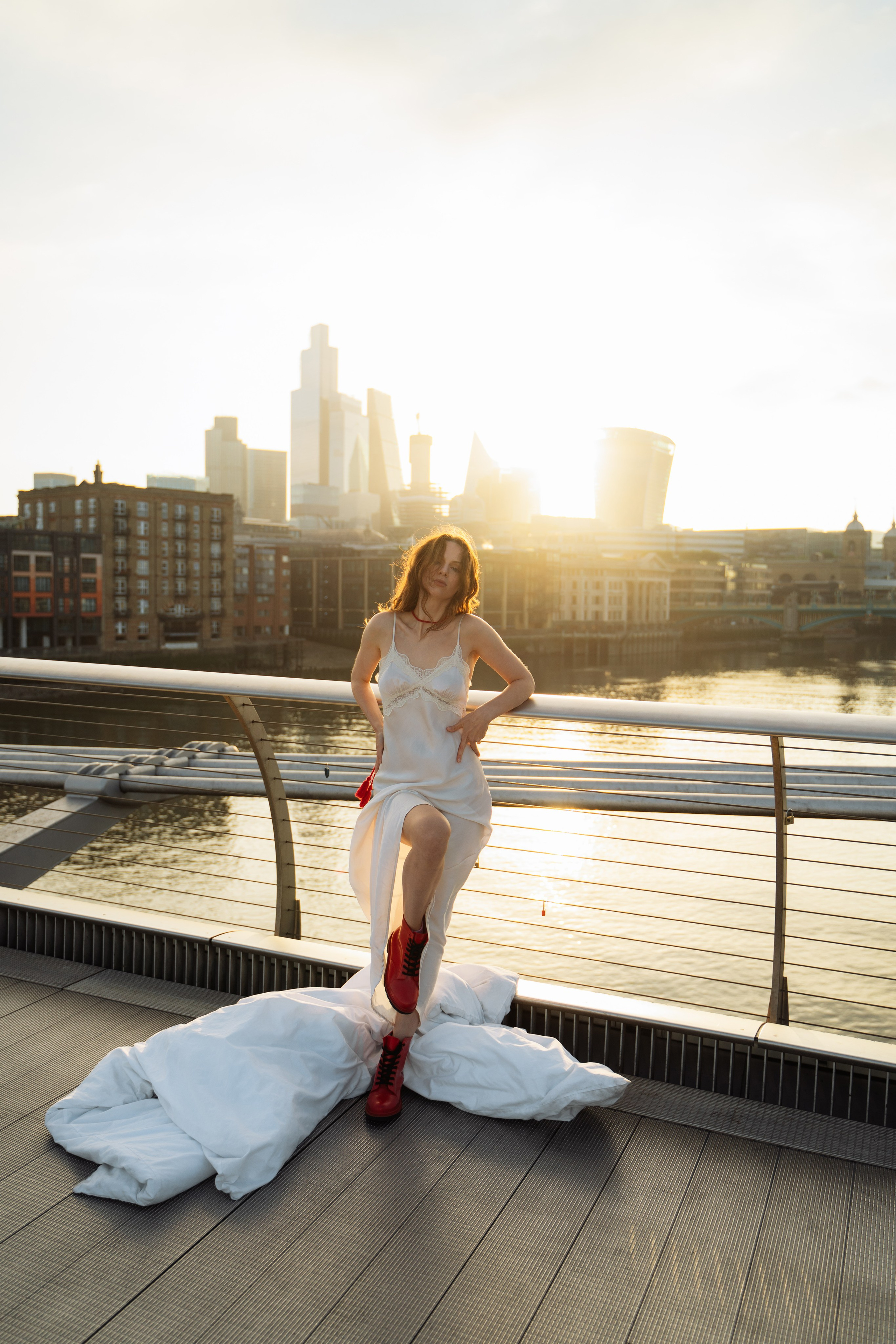 Sunrise in Lodnon. Photographer in London Daria Agafonova