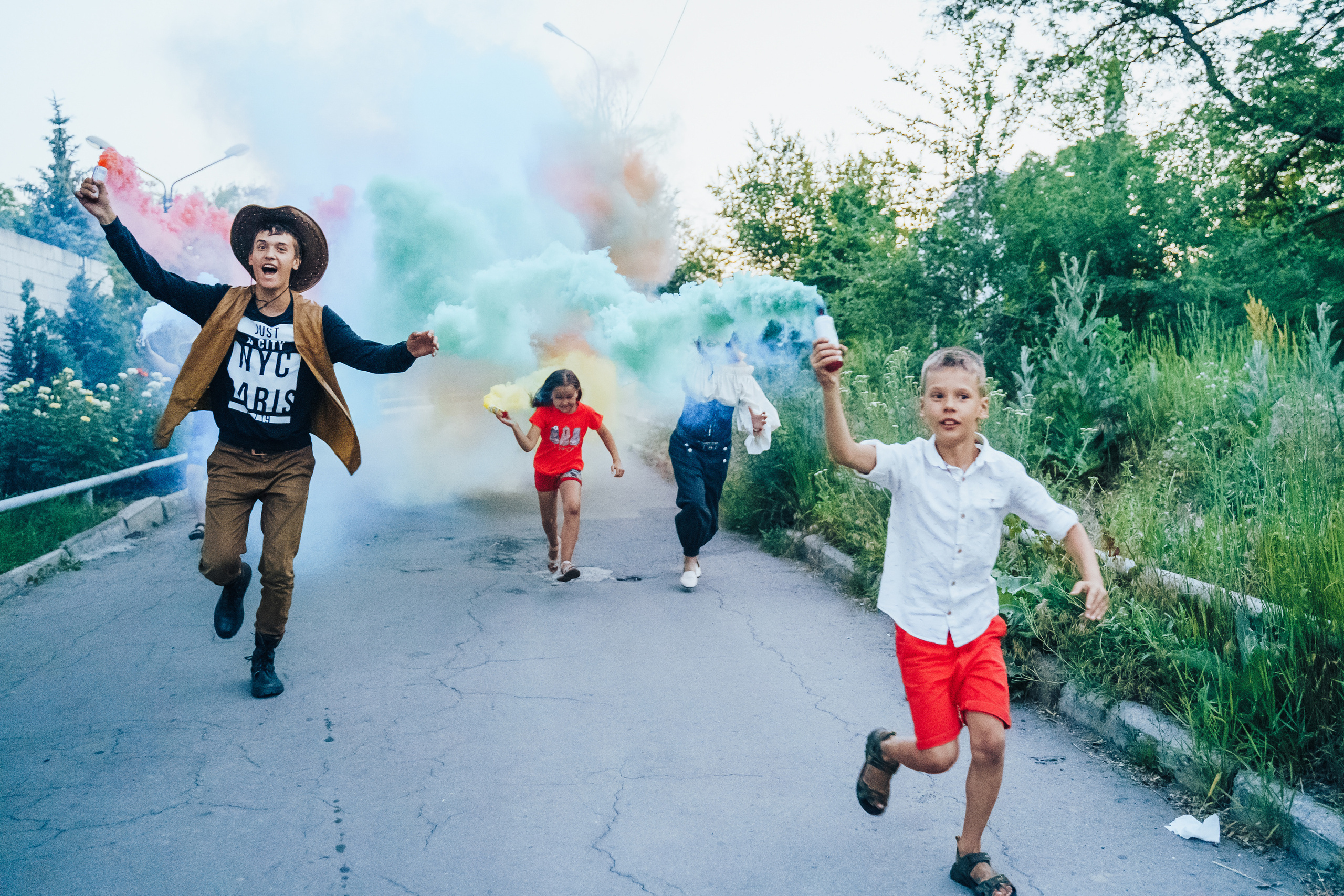 Сhildren’s outdoor birthday party. Photographer in London Daria Agafonova