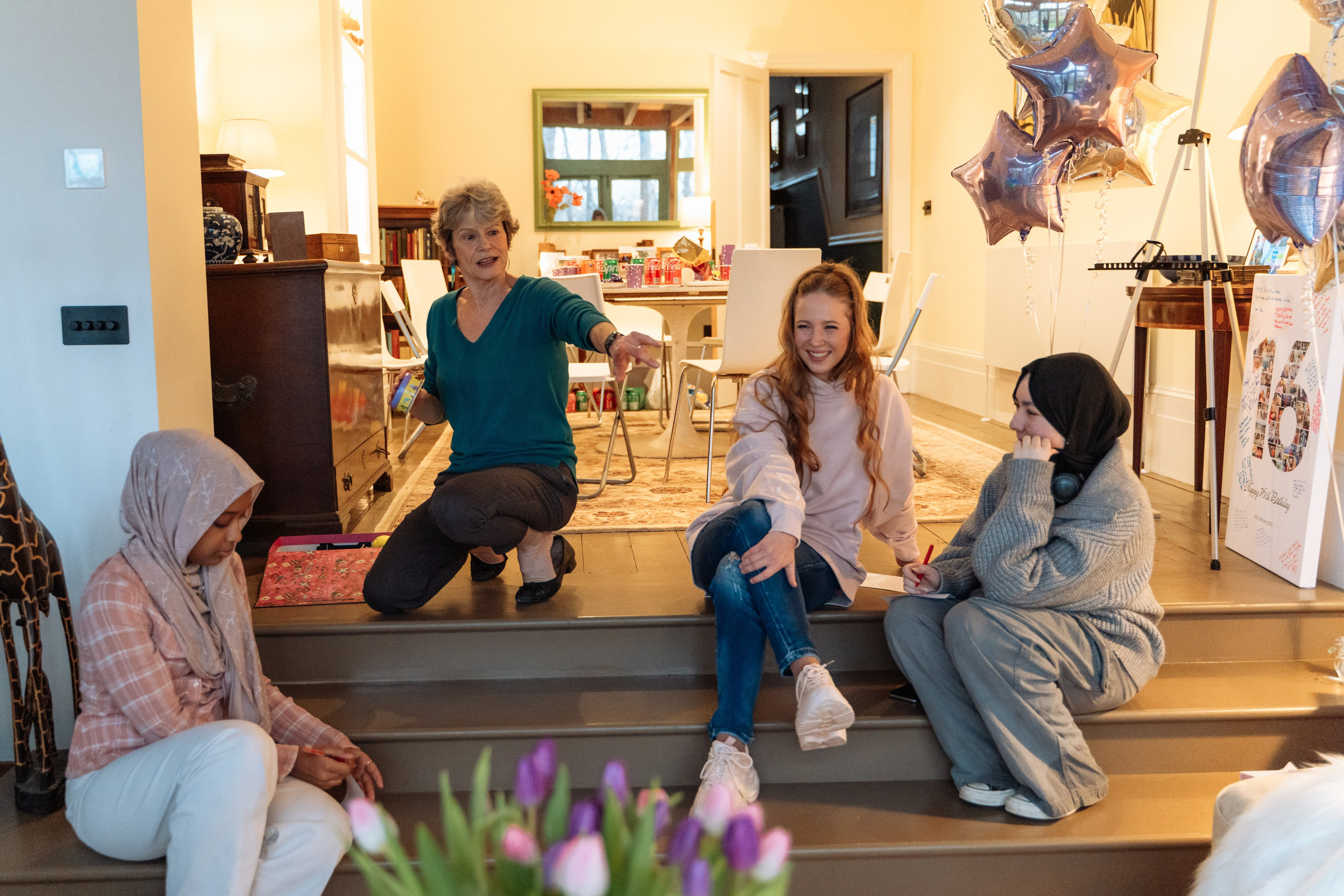 Home Birthday party. Photographer in London Daria Agafonova