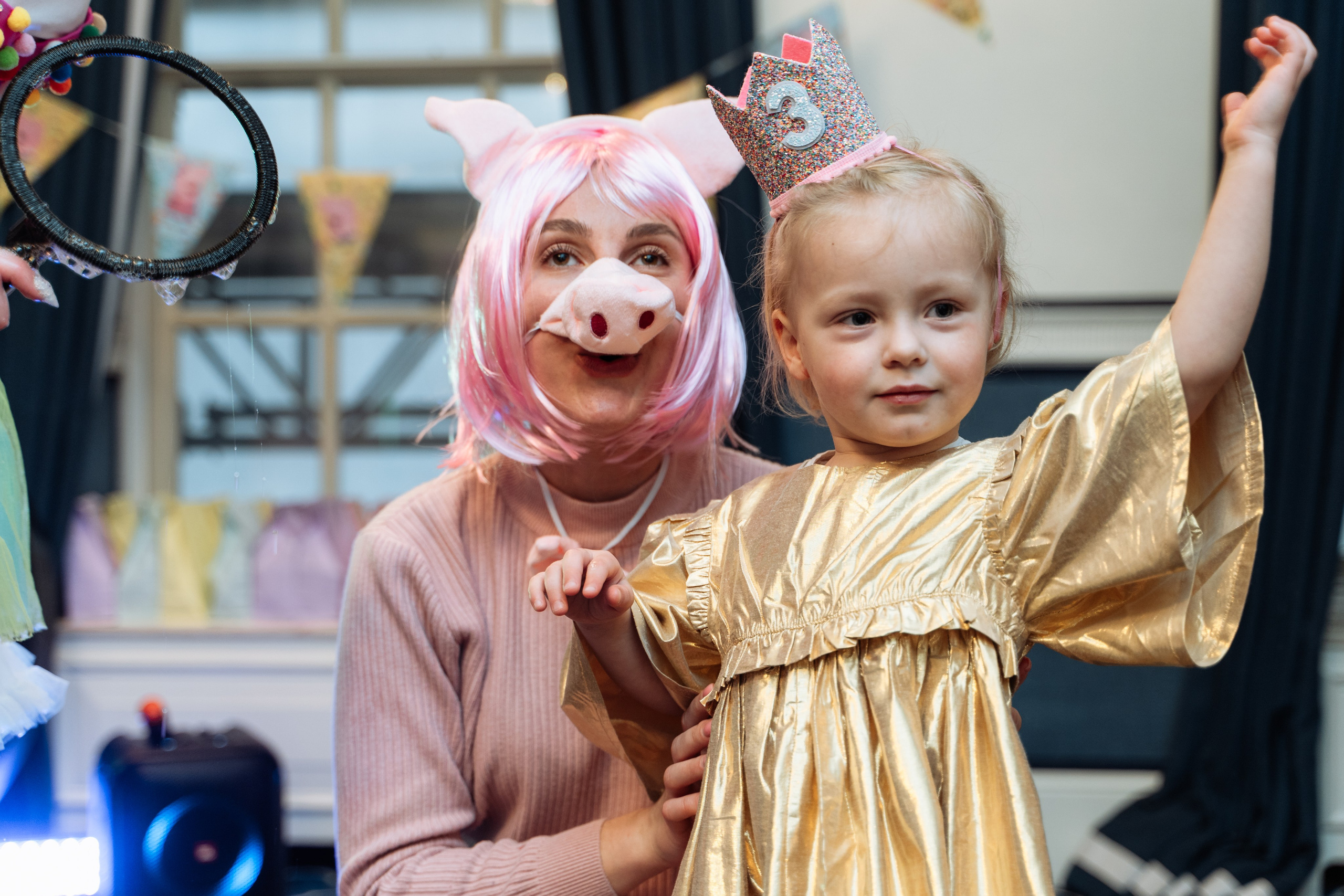 Peppa Pig Birthday party. Photographer in London Daria Agafonova