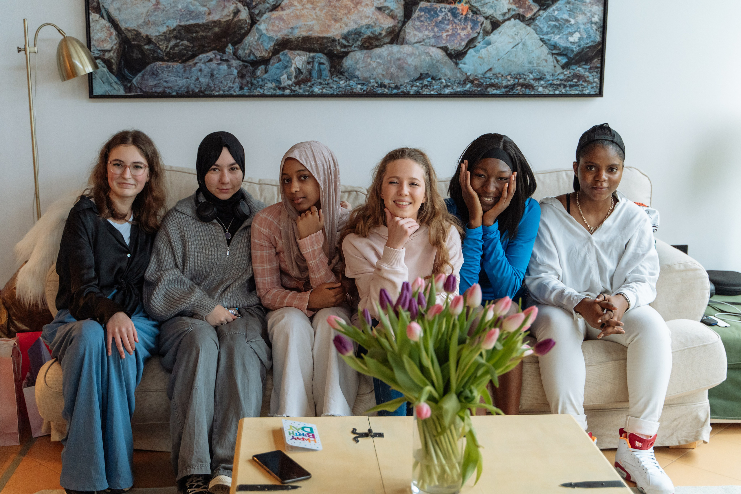 Home Birthday party. Photographer in London Daria Agafonova