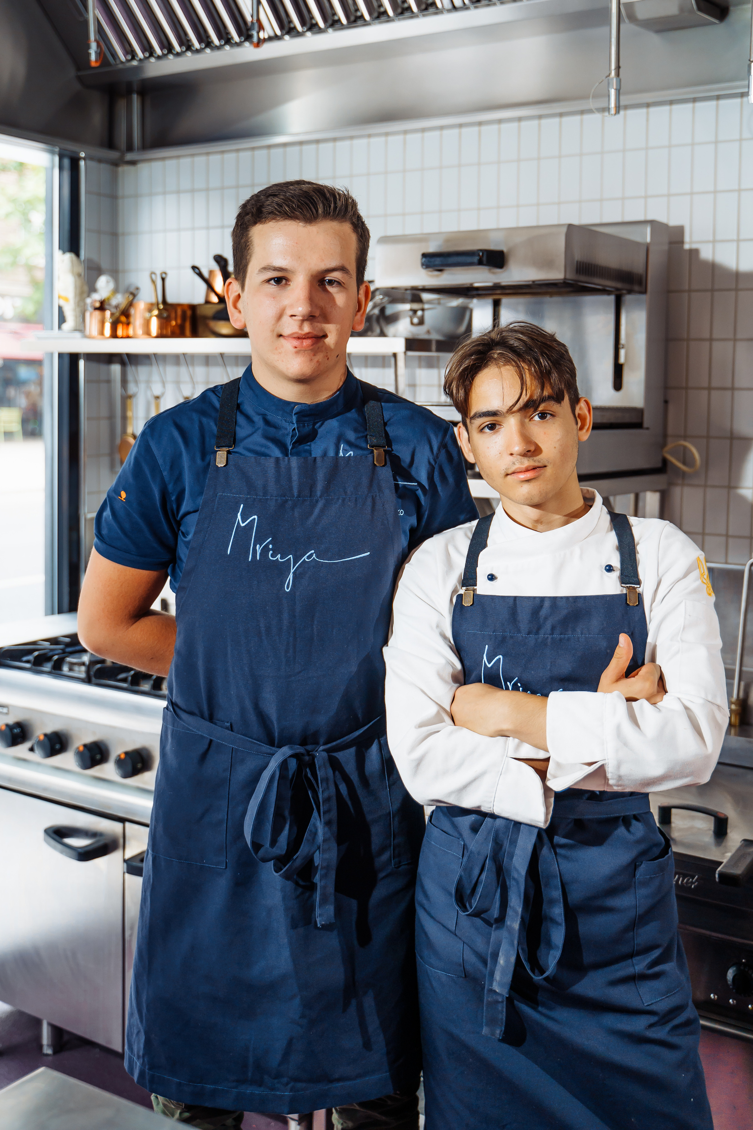 “Mriya” restaurant staff. London. Photographer in London Daria Agafonova