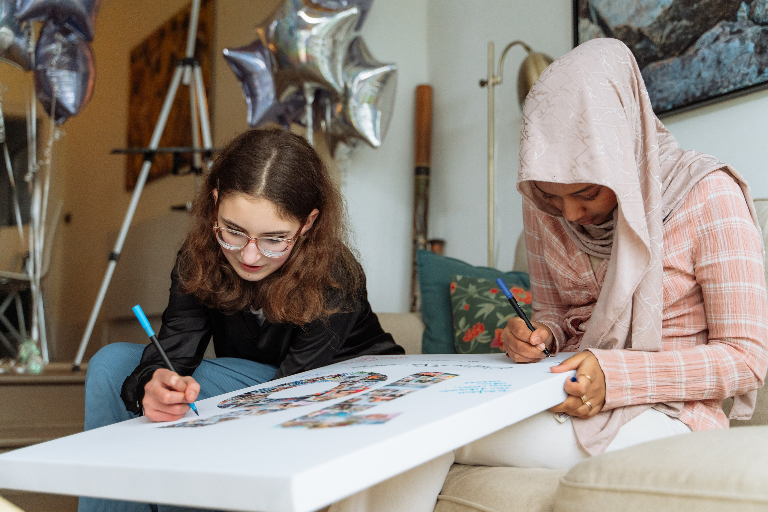 Home Birthday party. Photographer in London Daria Agafonova