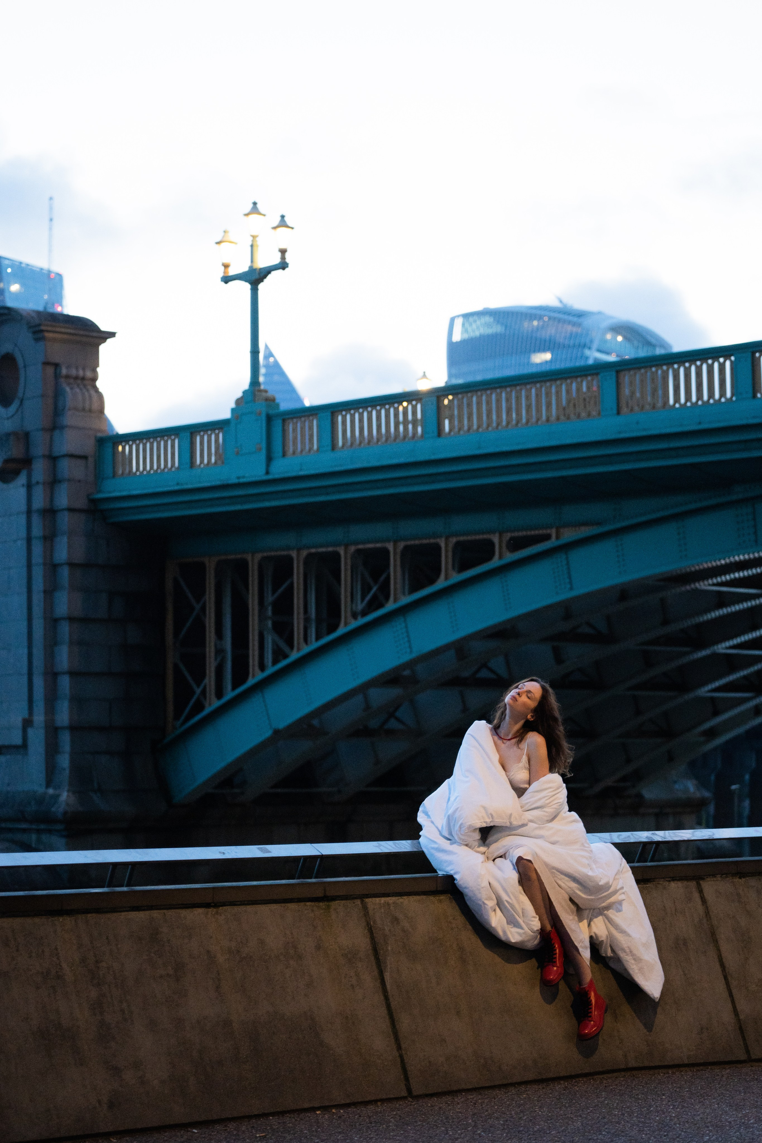 Sunrise in Lodnon. Photographer in London Daria Agafonova