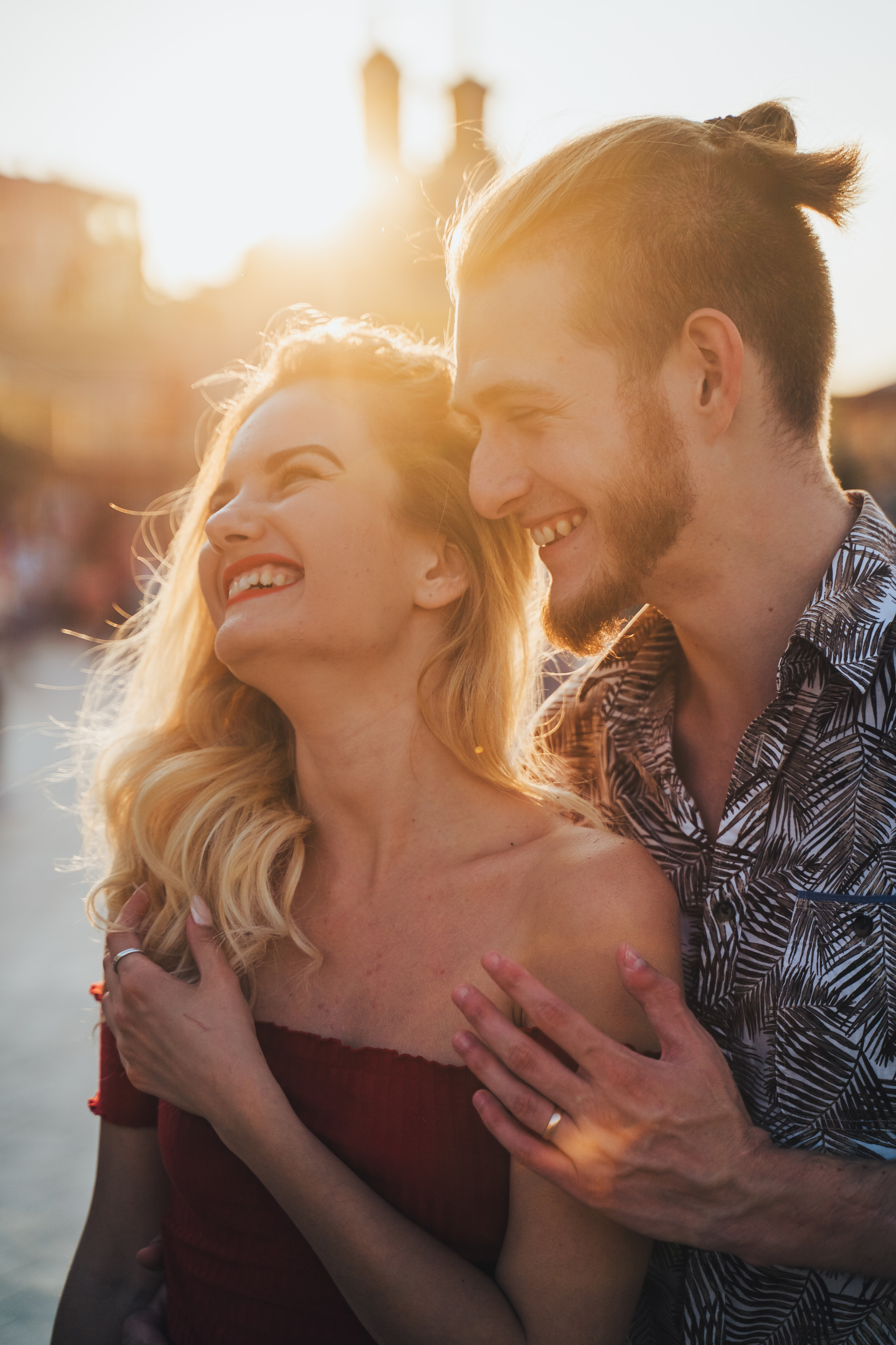 Beautiful sunset. Photographer in London Daria Agafonova