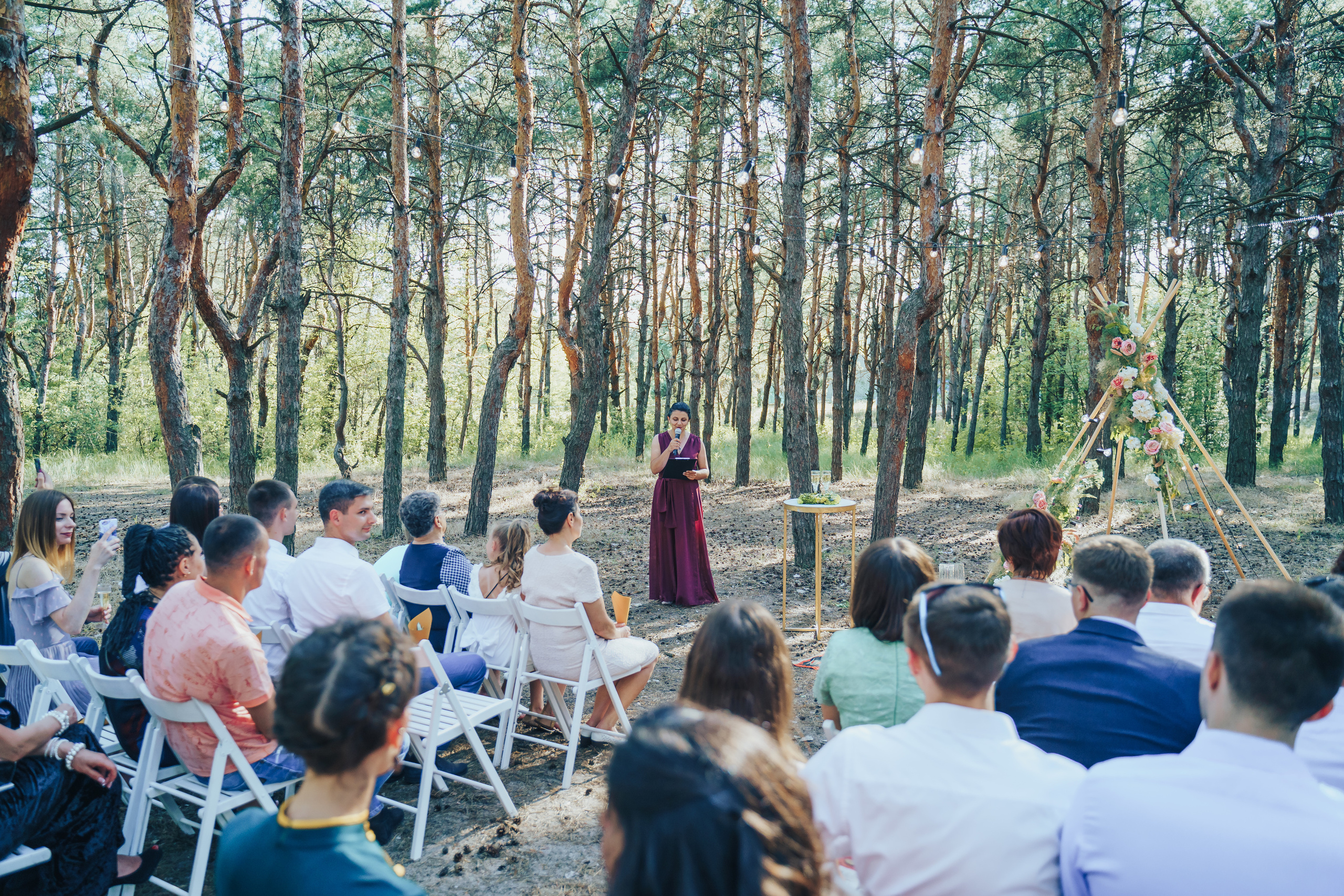 Forest wedding. Maria and Oleksandr. Photographer in London Daria Agafonova