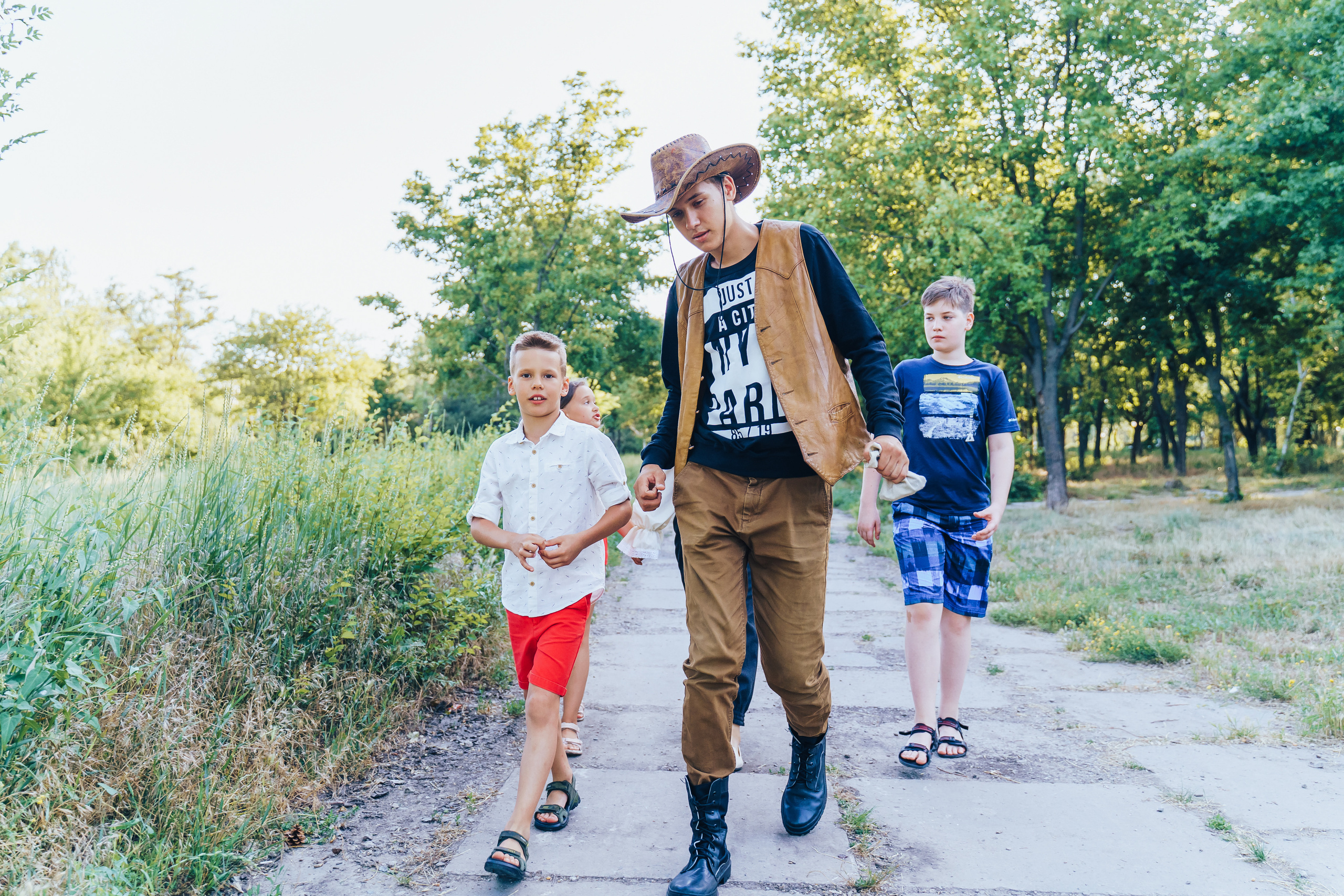 Сhildren’s outdoor birthday party. Photographer in London Daria Agafonova