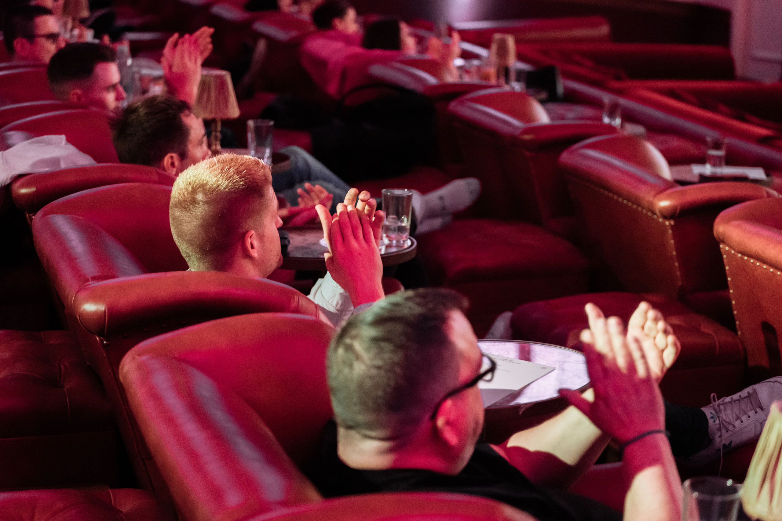 Jiminny business update event. London. Photographer in London Daria Agafonova