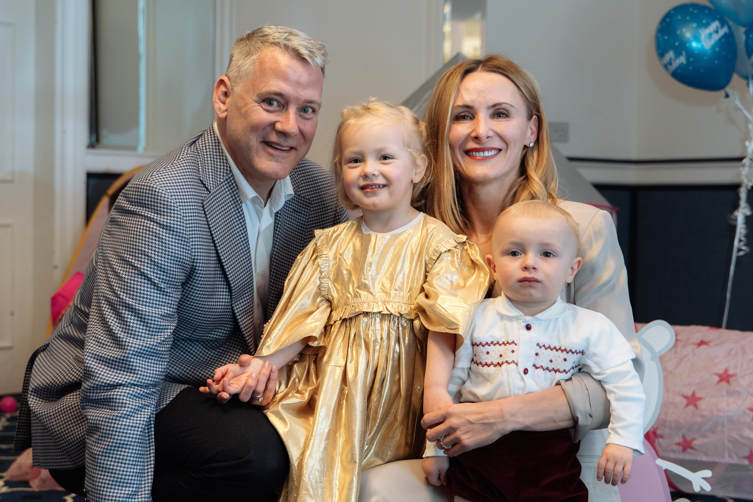 Peppa Pig Birthday party. Photographer in London Daria Agafonova