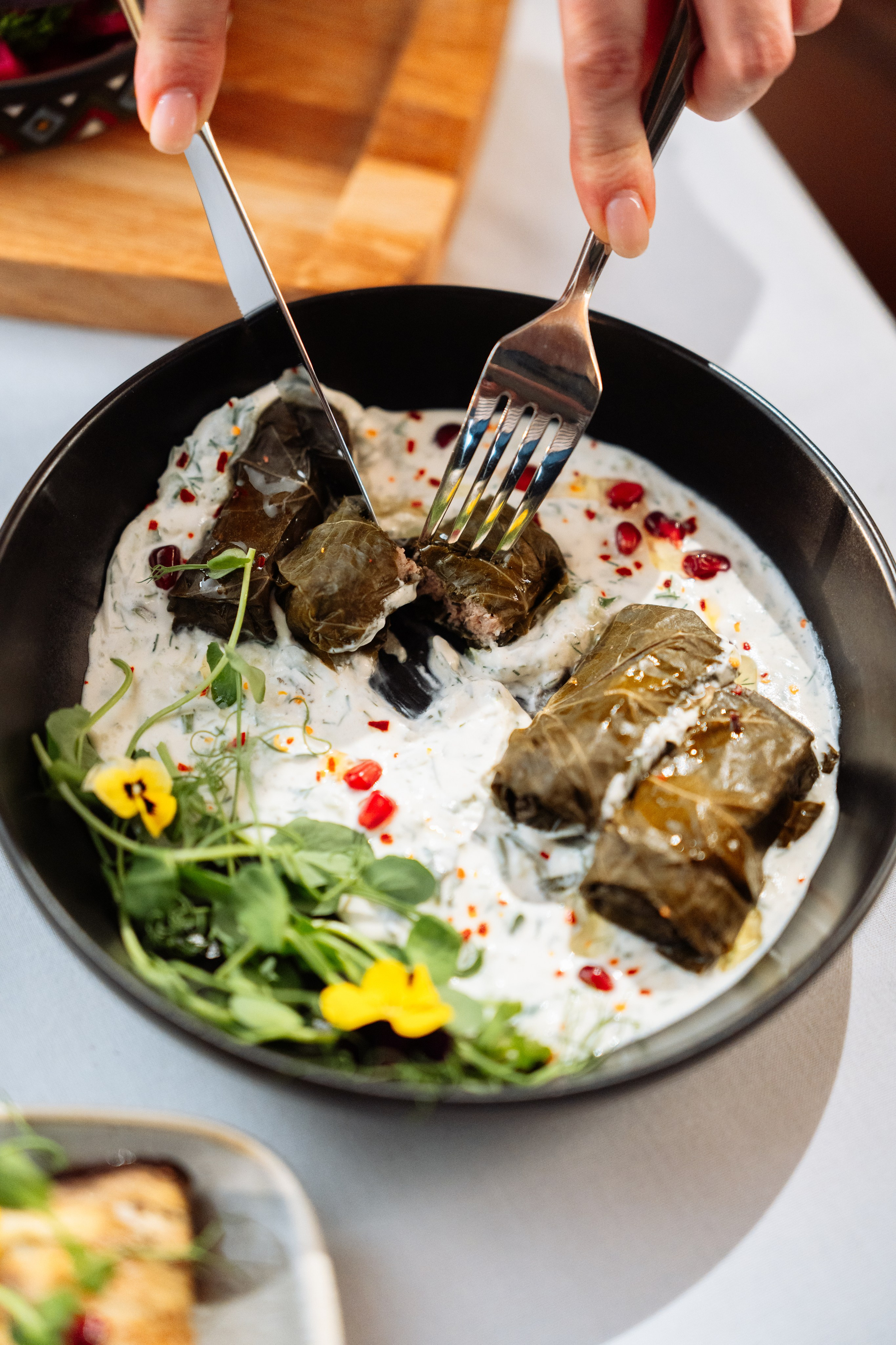 Qarva. Georgian restaurant. Photographer in London Daria Agafonova