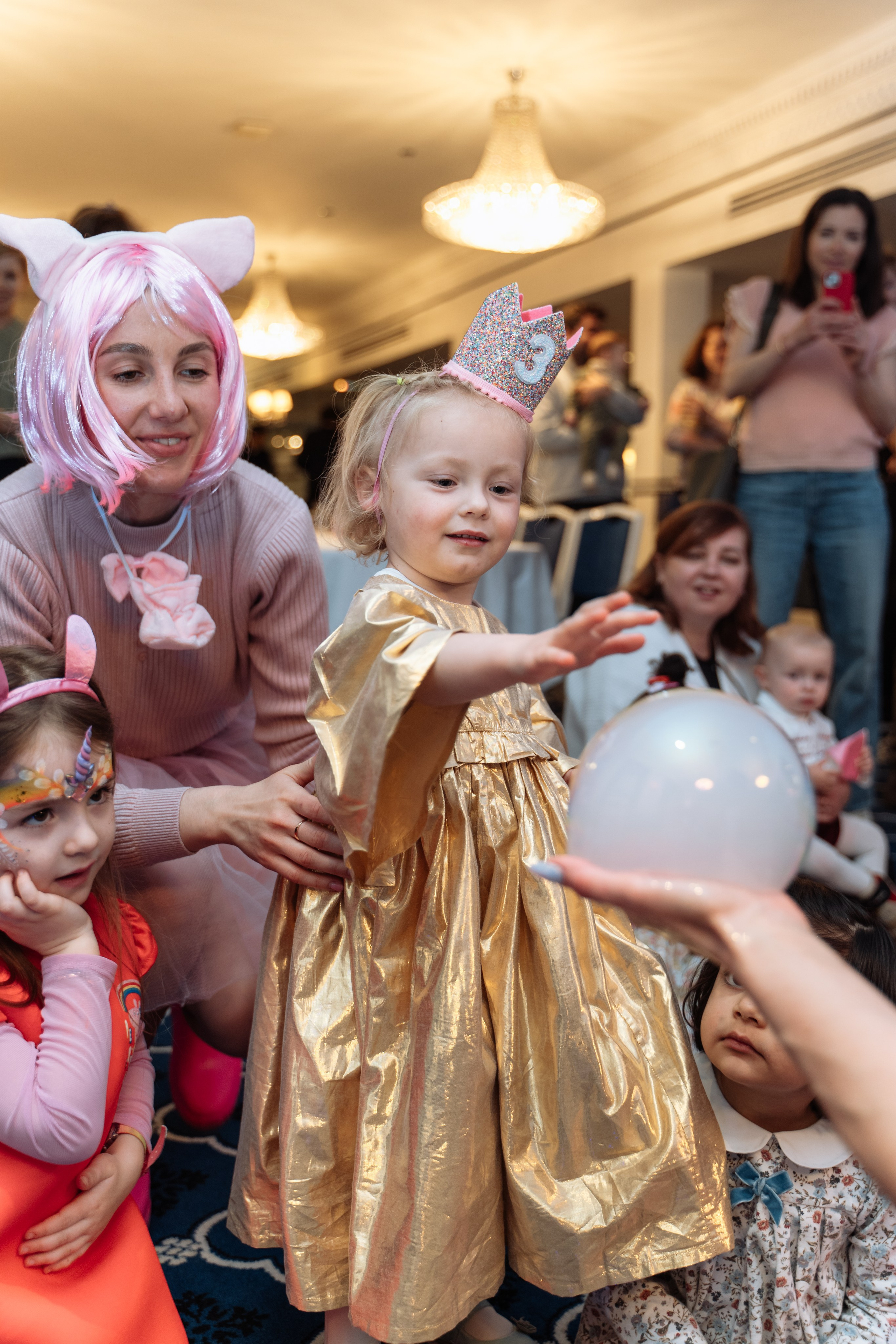 Peppa Pig Birthday party. Photographer in London Daria Agafonova