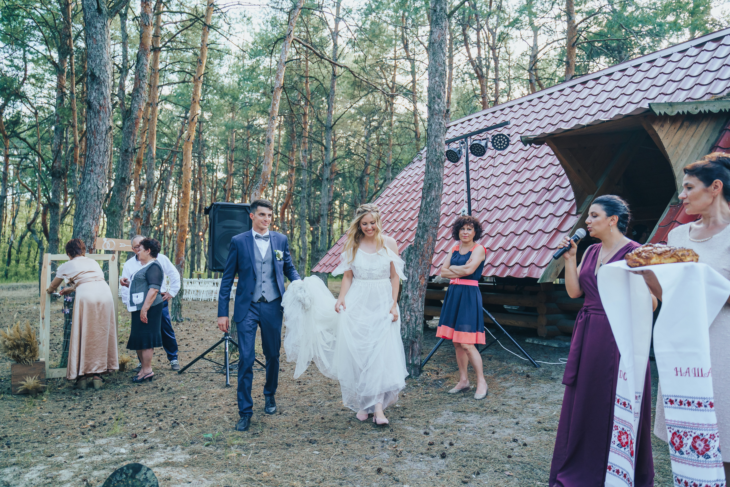 Forest wedding. Maria and Oleksandr. Photographer in London Daria Agafonova