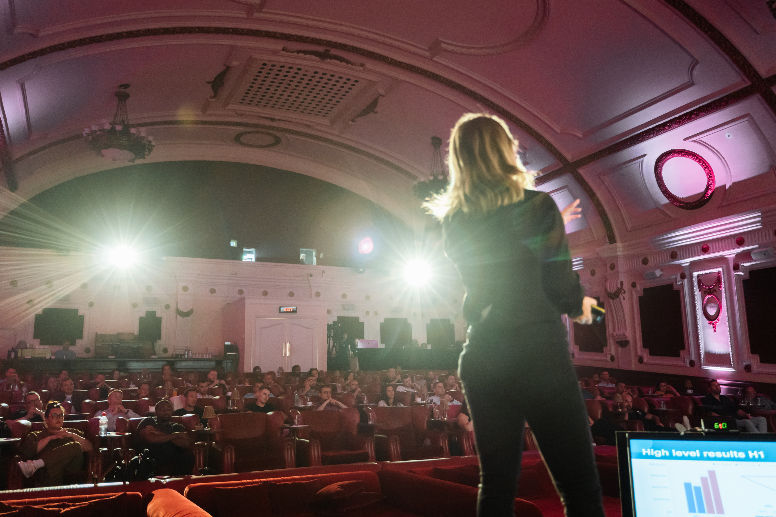 Jiminny business update event. London. Photographer in London Daria Agafonova